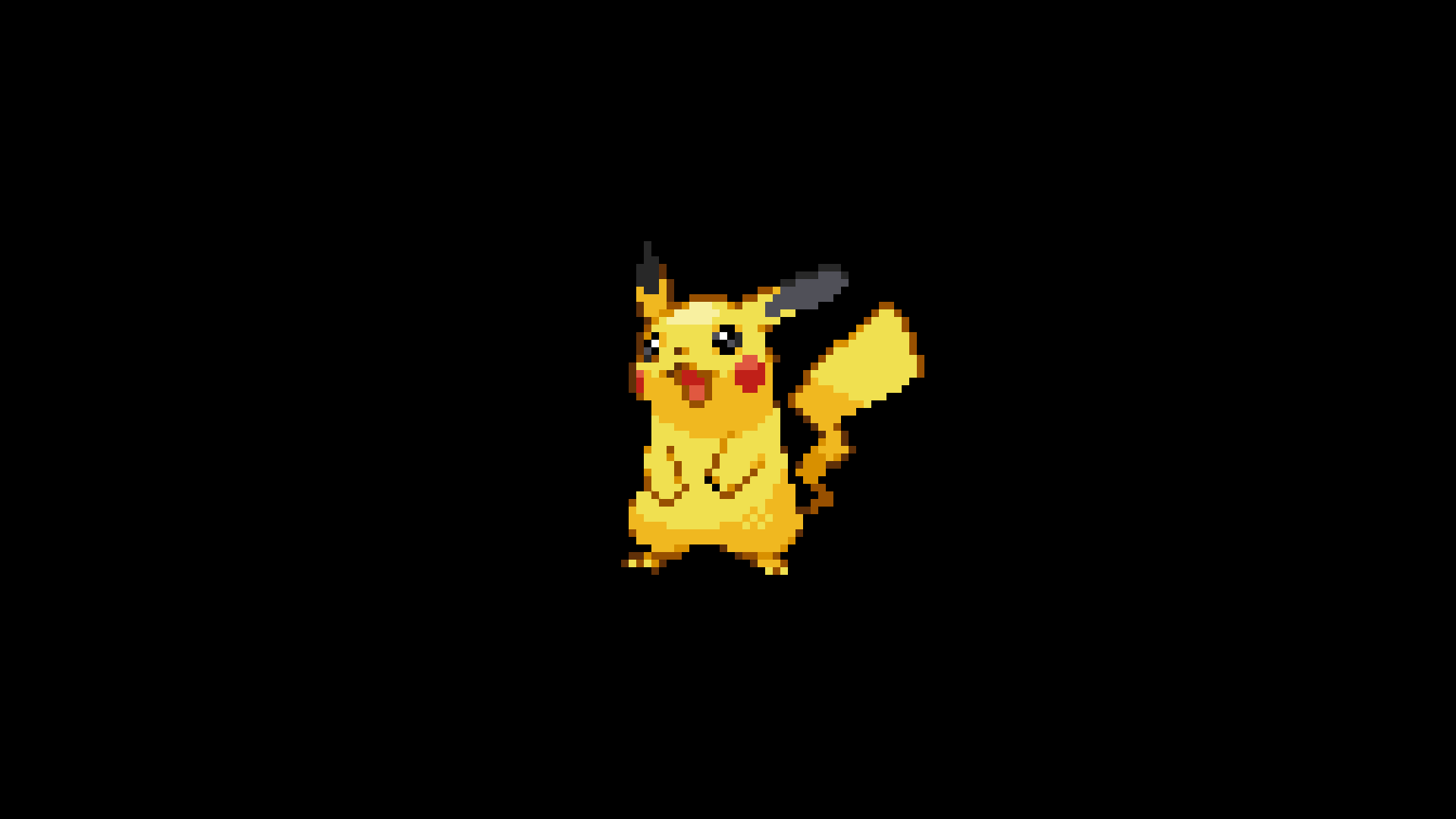 1920x1080 Pokemon 8 Bit Minimalism, HD Cartoons, 4k Wallpaper, Image, Background, Photo and Picture