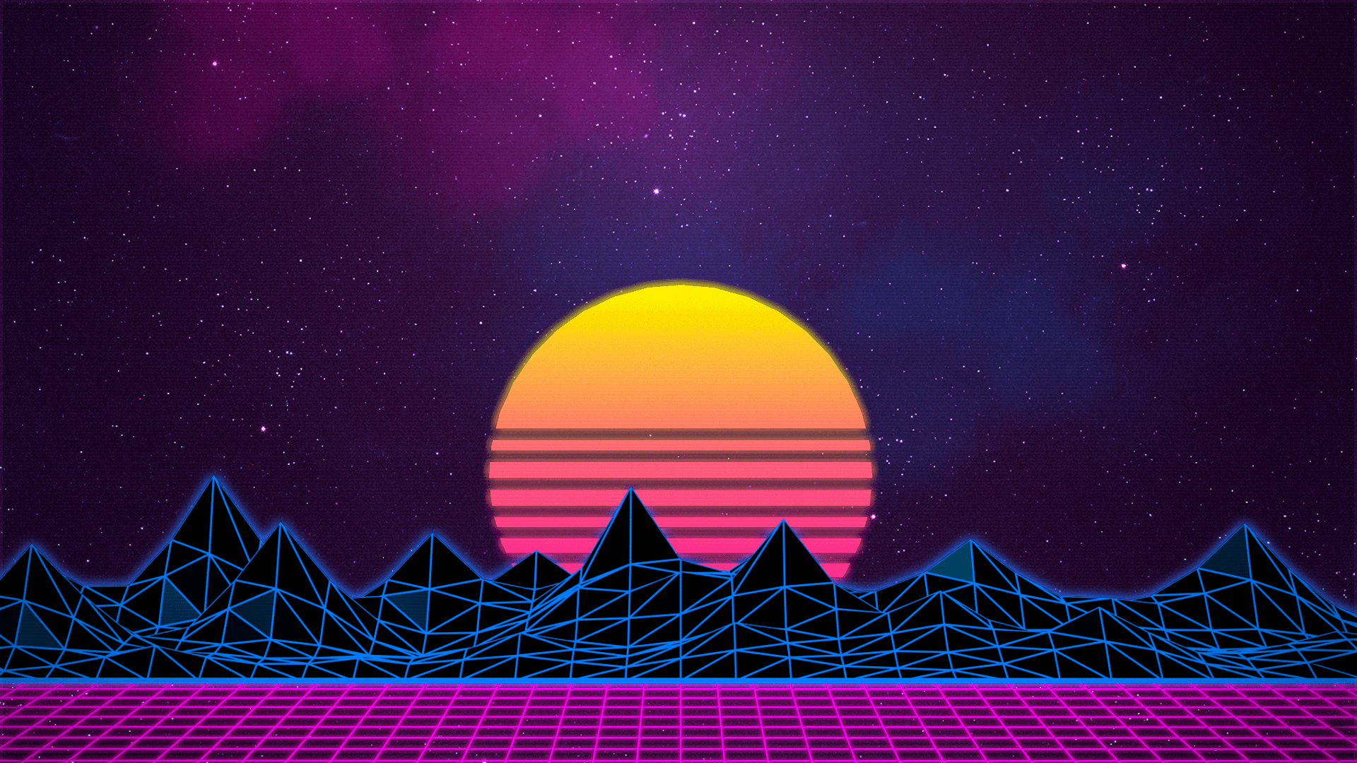 Synthwave Computer Wallpapers Top Free Synthwave Computer Backgrounds Wallpaperaccess 