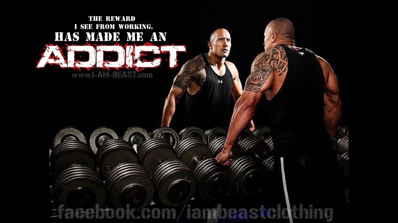 1280x720 The Rock Workout Quotes Wallpaper. QuotesGram
