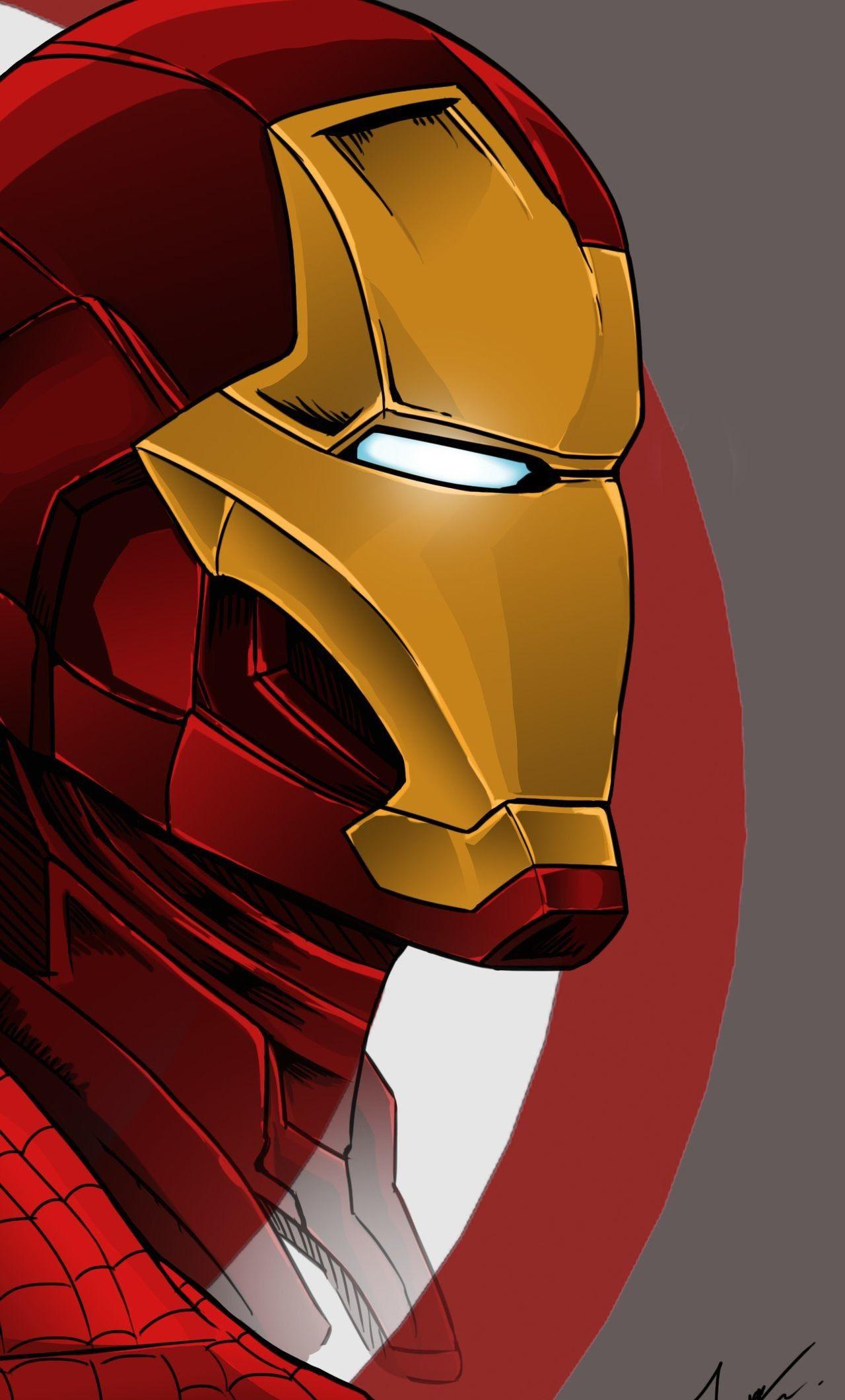 1280x2120 iPhone Wallpaper Iron Man