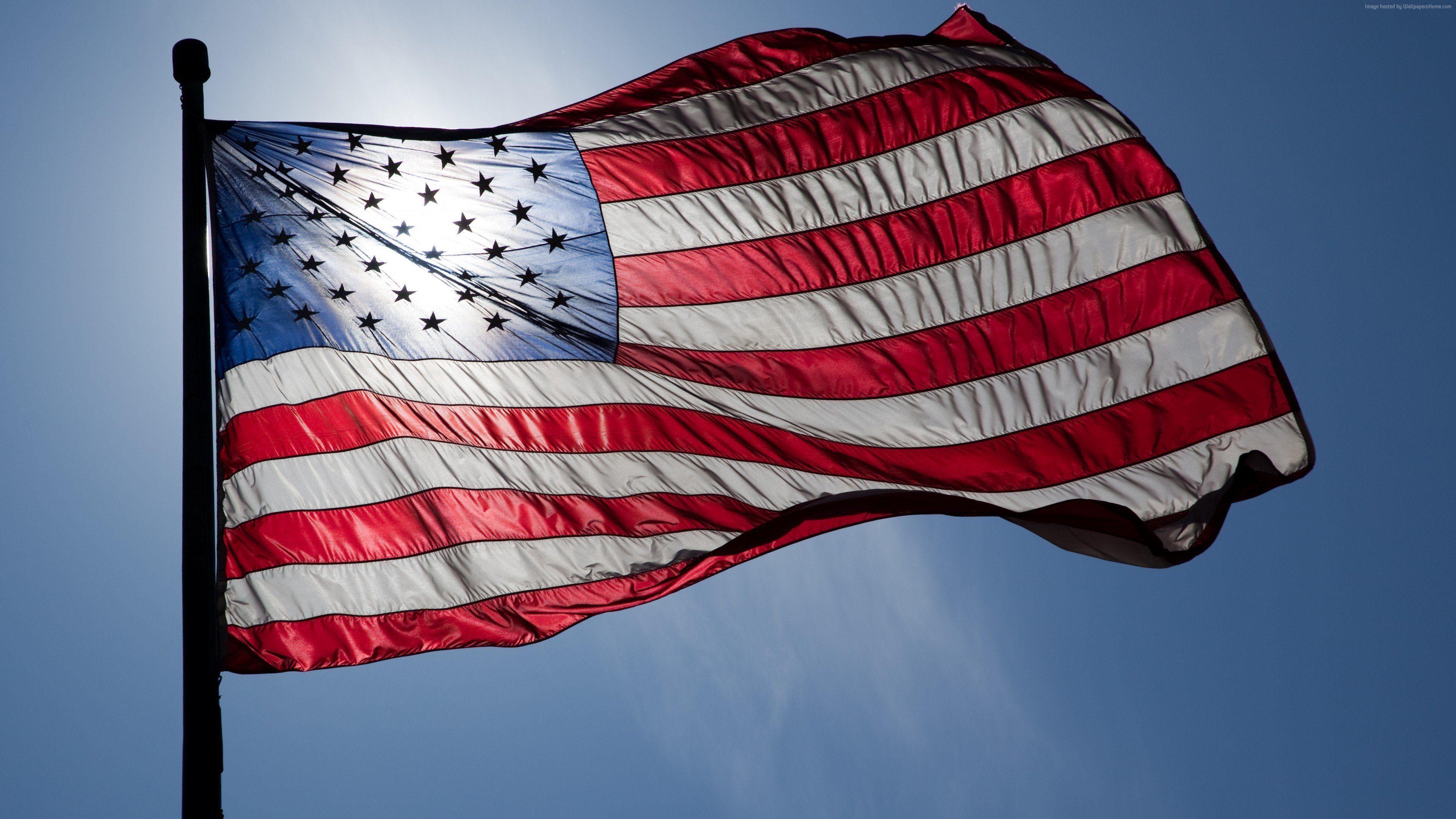 3840x2160 USA, Flag, American flag, Patriotic Wallpaper HD / Desktop and Mobile Background