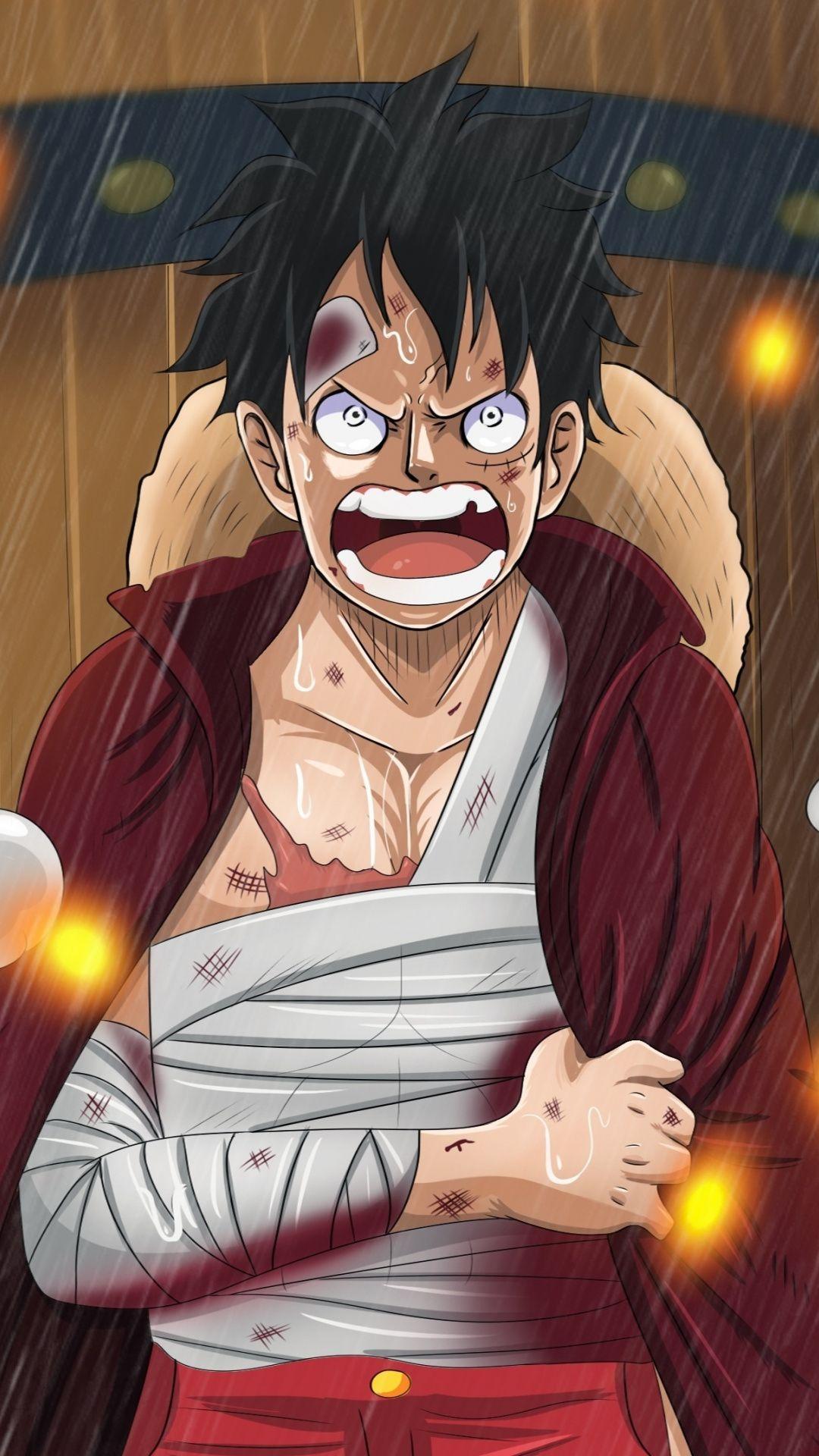 1080x1920 Monkey D Luffy Anime Wallpaper One Piece