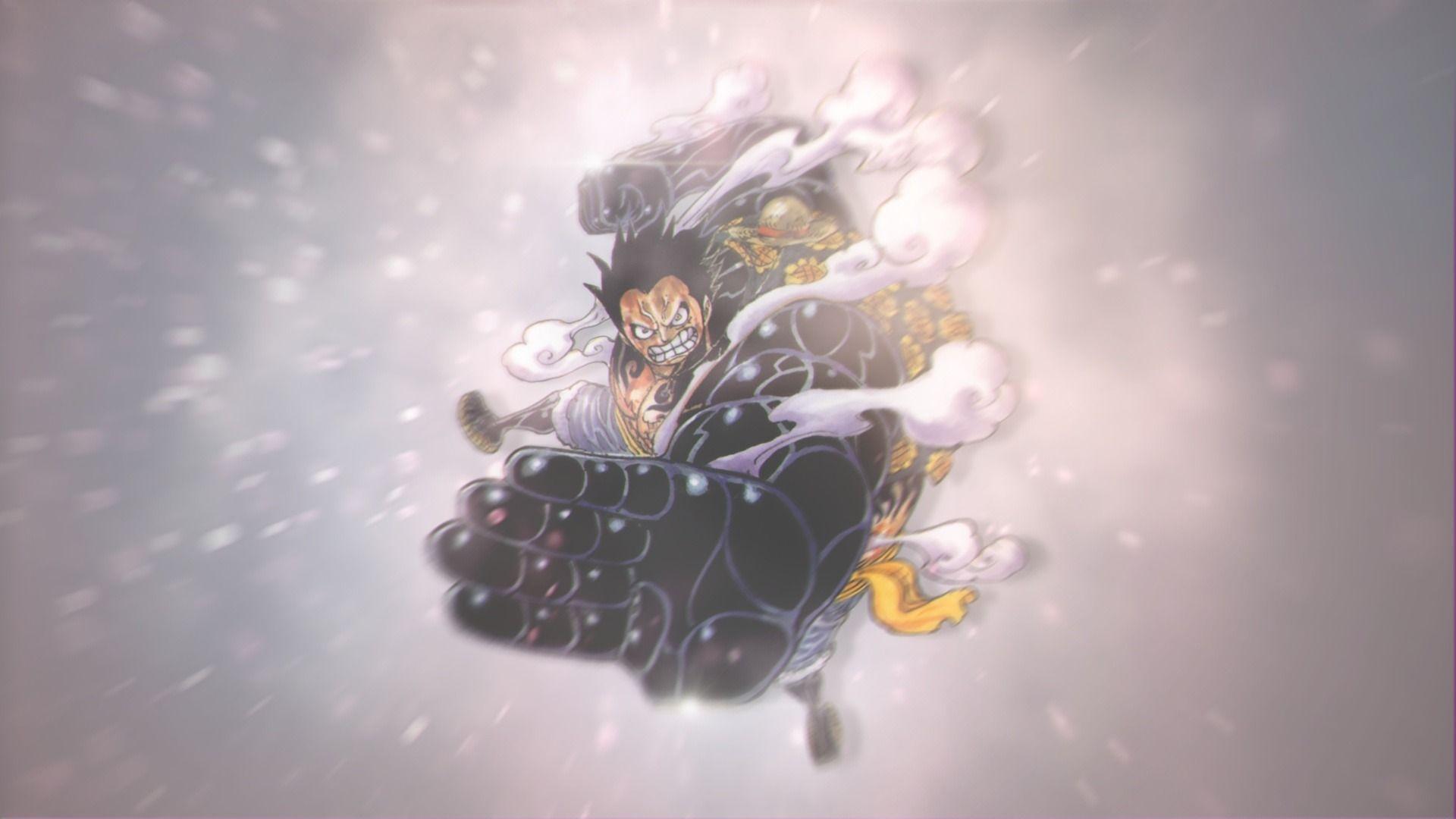 1920x1080 Luffy, Black Fist, One Piece, Anime, Wallpaper Gear 4 Wallpaper HD
