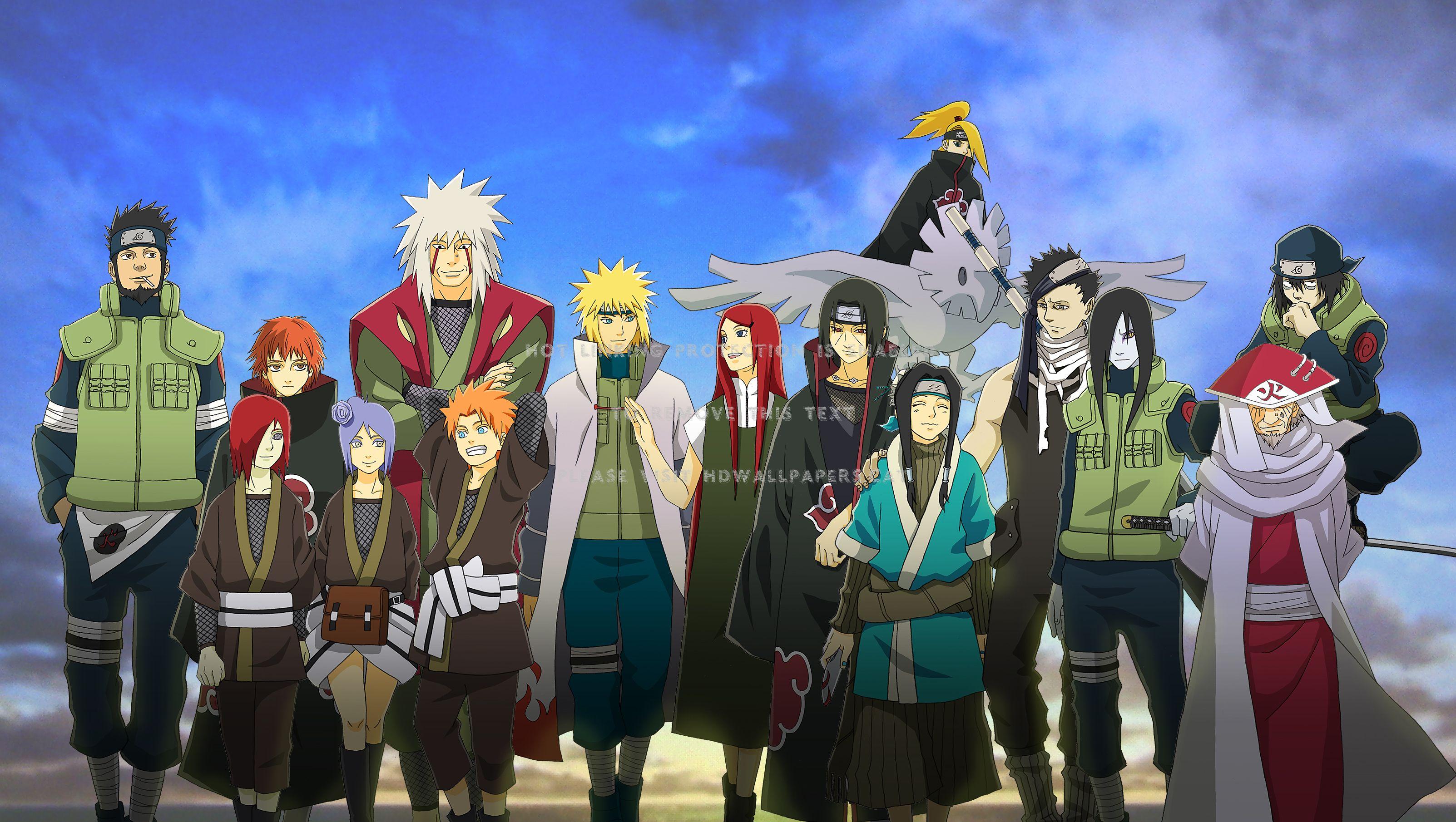 3206x1811 shinobi from naruto hayate sarutobi asuma
