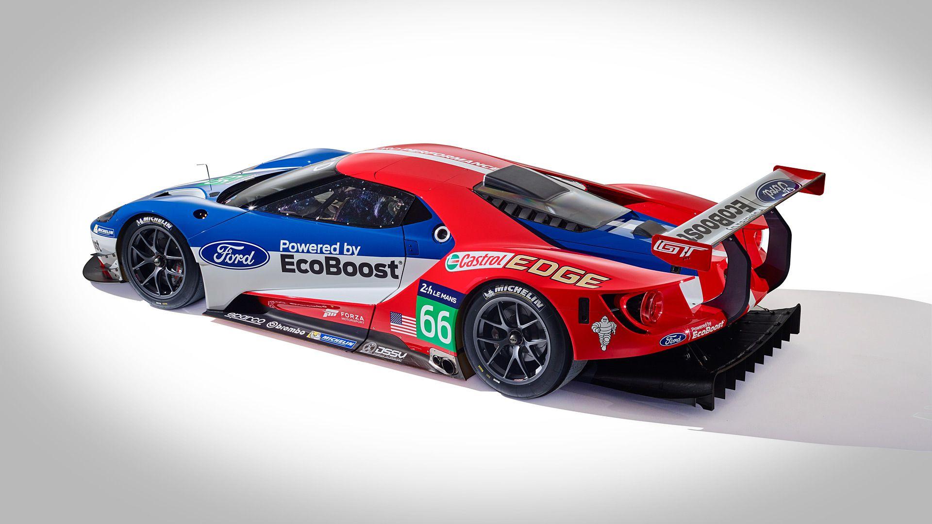 1920x1080 Ford GT Le Mans Racecar Wallpaper, Specs & Videos