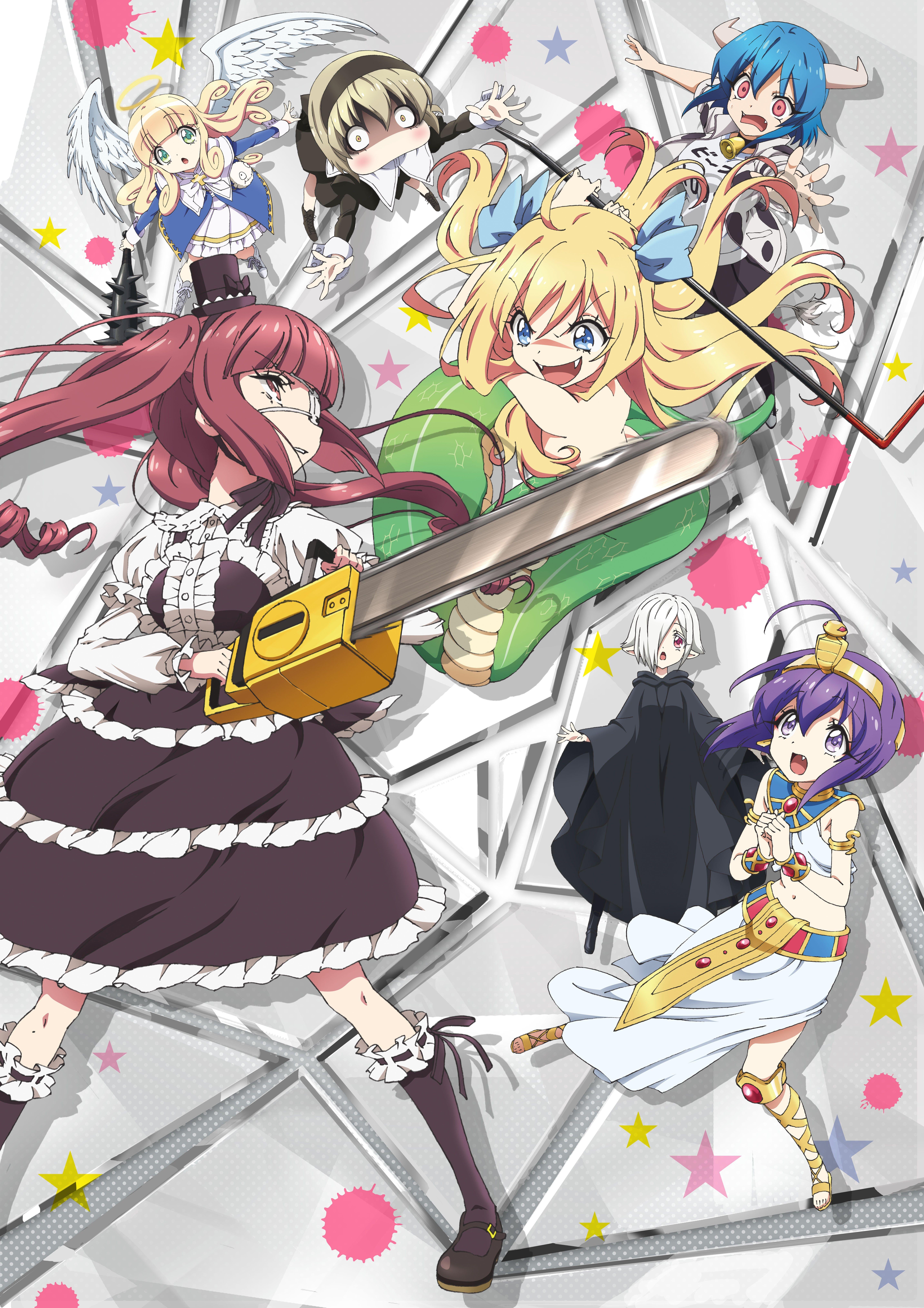 5733x8110 Pecora (Jashin Chan Dropkick) Anime Image Board