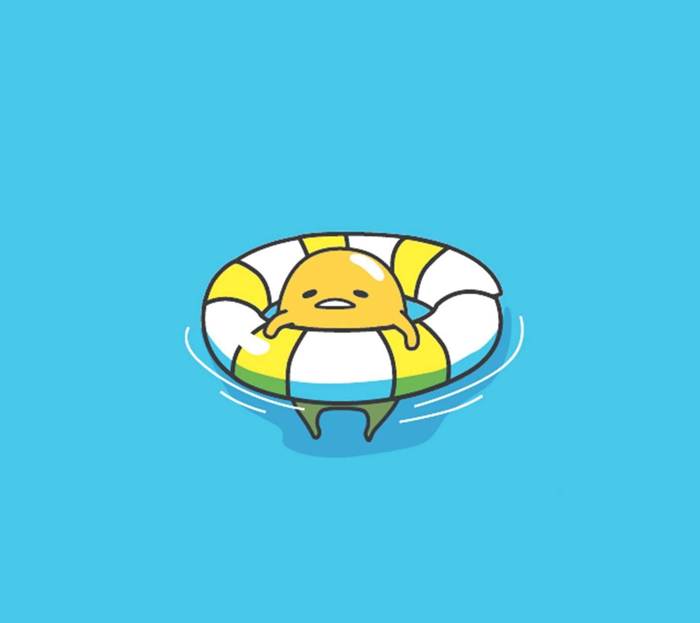 1438x1280 Gudetama Egg Wallpaper