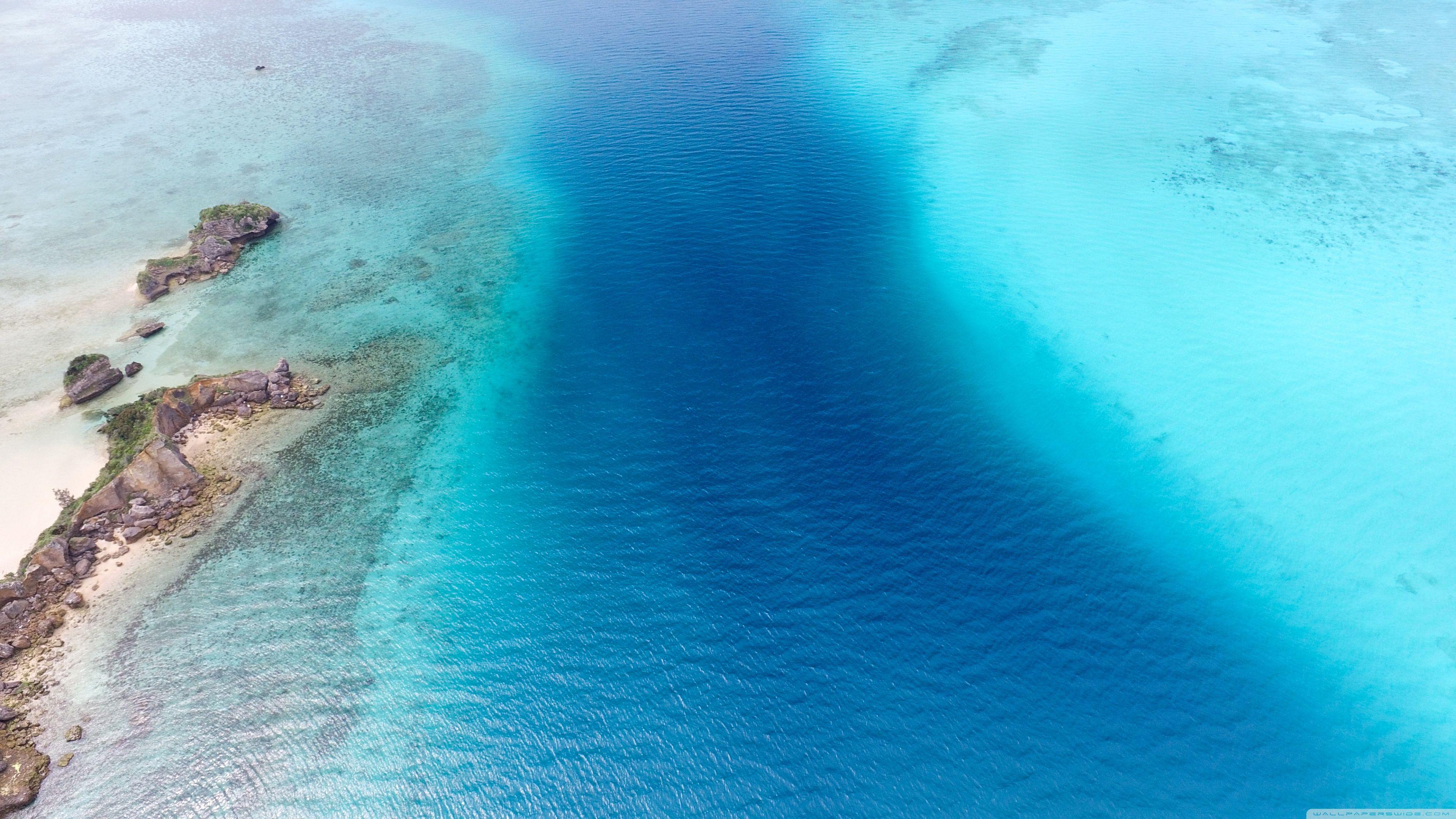 3840x2160 Above Okinawa Island, Japan Ultra HD Desktop Background Wallpaper for 4K UHD TV : Widescreen & UltraWide Desktop & Laptop : Tablet