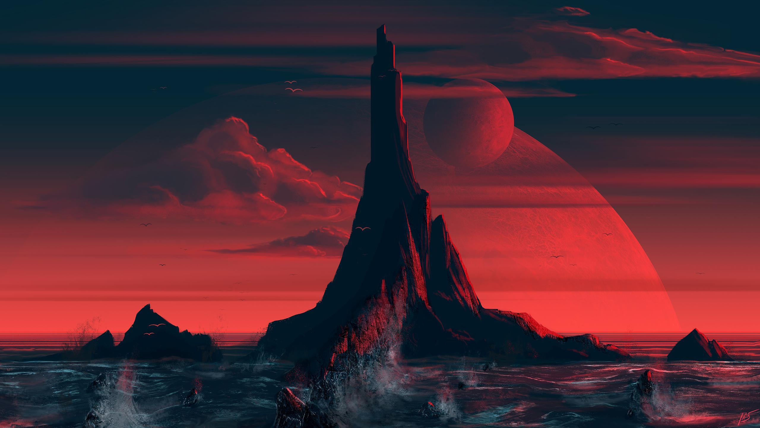 2560x1440 Red Coast [2560x1440]: wallpaper