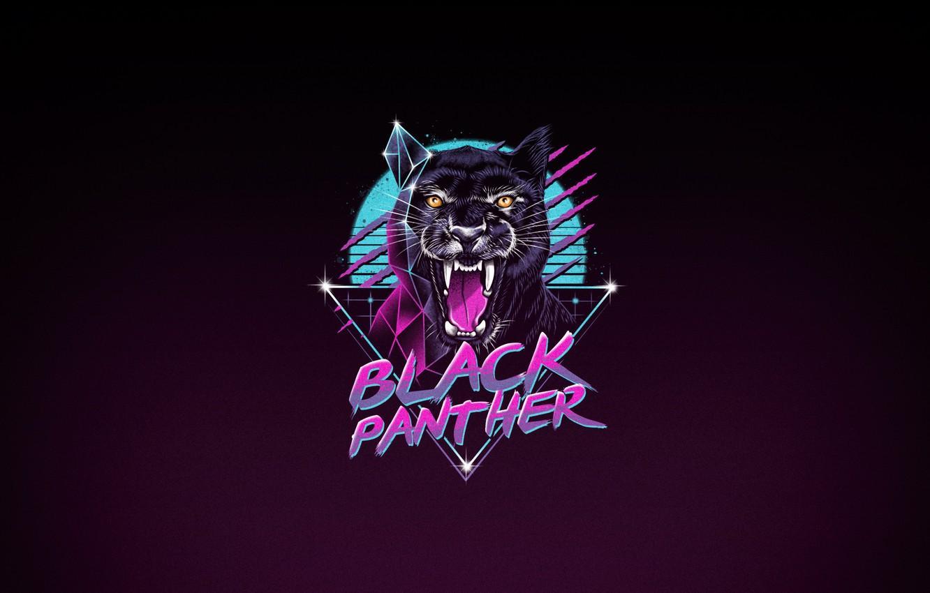 1332x850 Black And White Pc Wallpaper Retro Neon