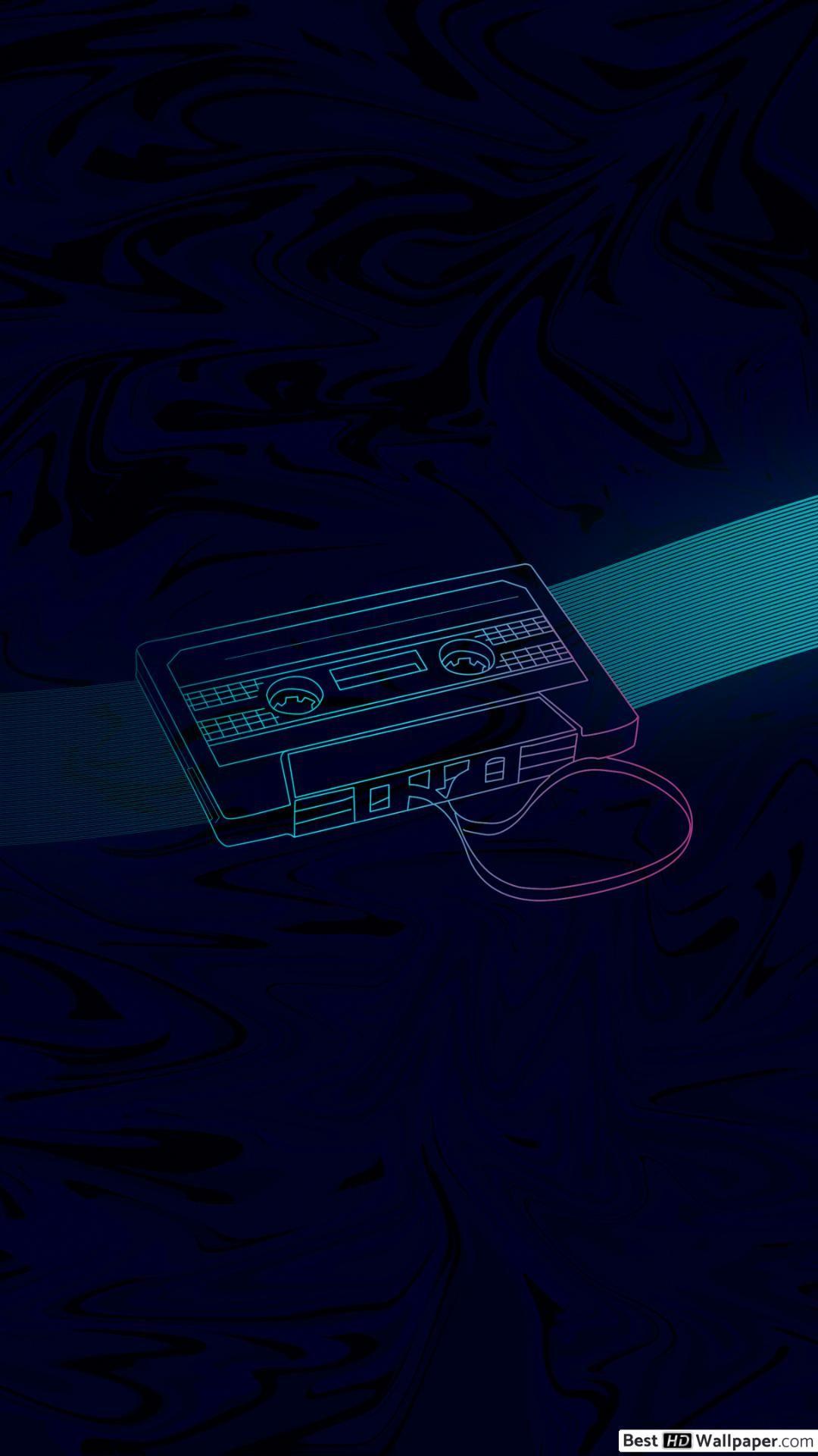 1080x1920 Retro Cassette abstract minimal Wallpaper HD wallpaper download
