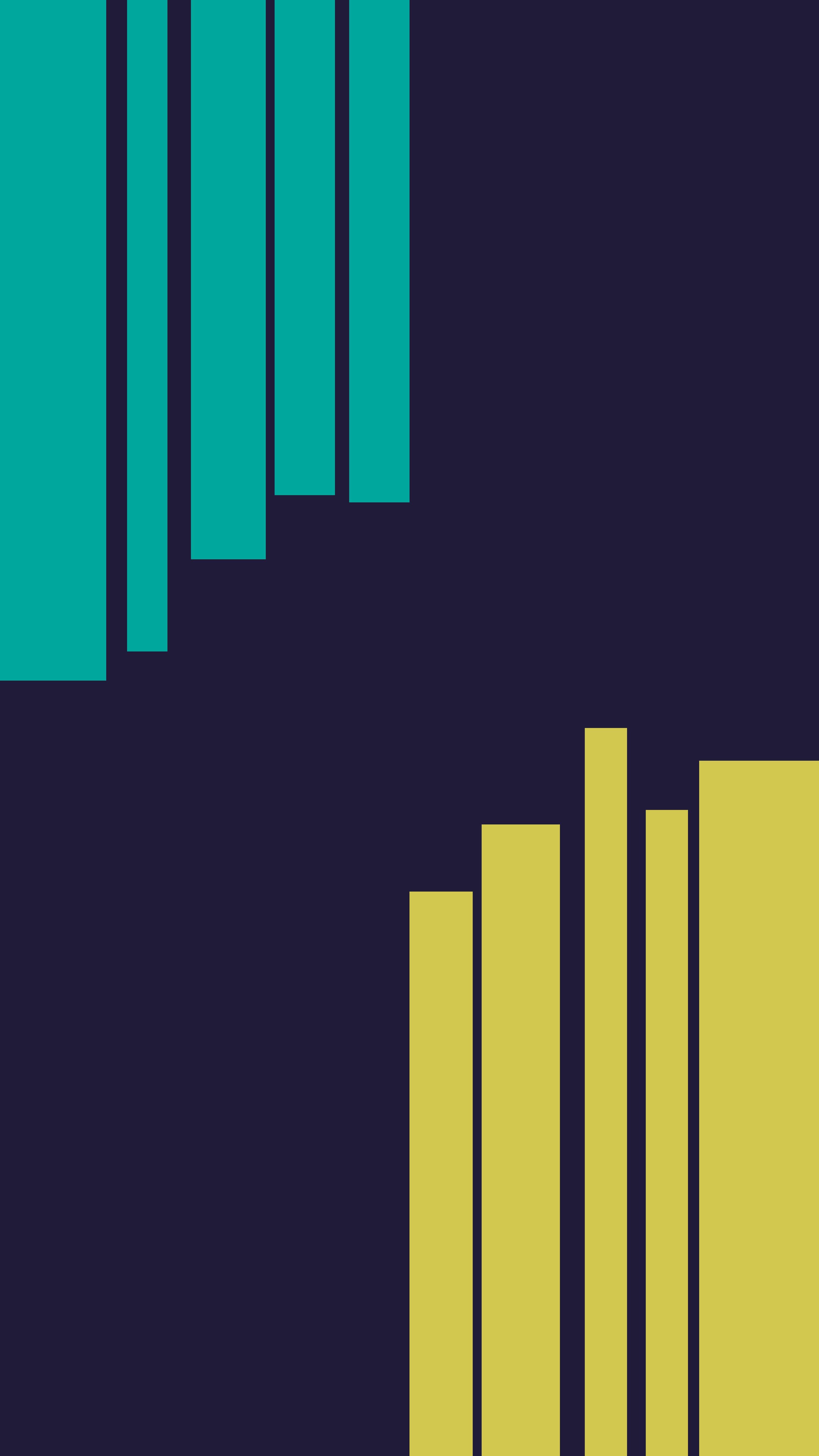 3240x5760 Wallpaper Lines, Yellow, Blue, Minimalism, Geometry Minimalist Background HD HD Wallpaper