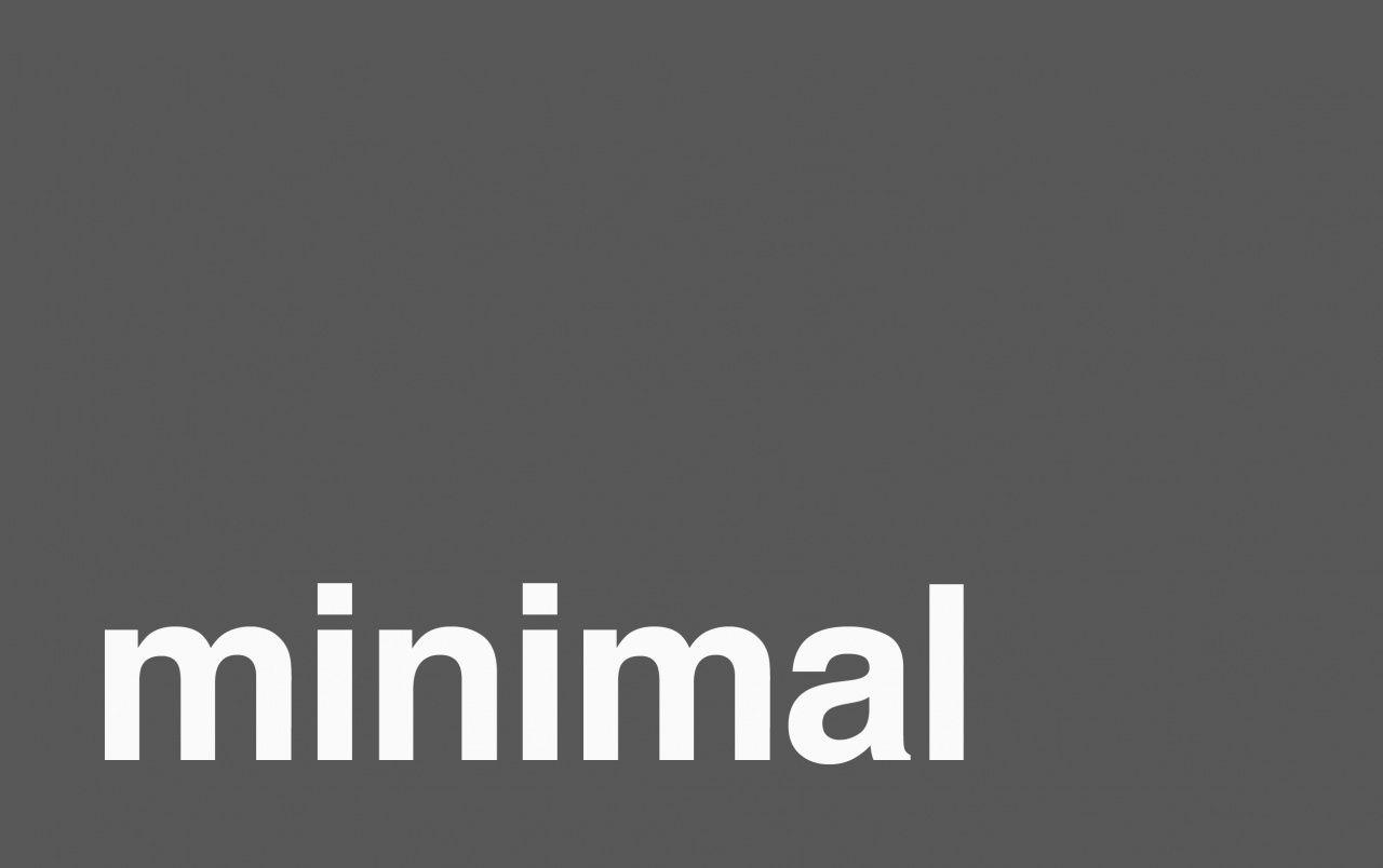 Minimalist Typography Wallpapers - Top Free Minimalist Typography