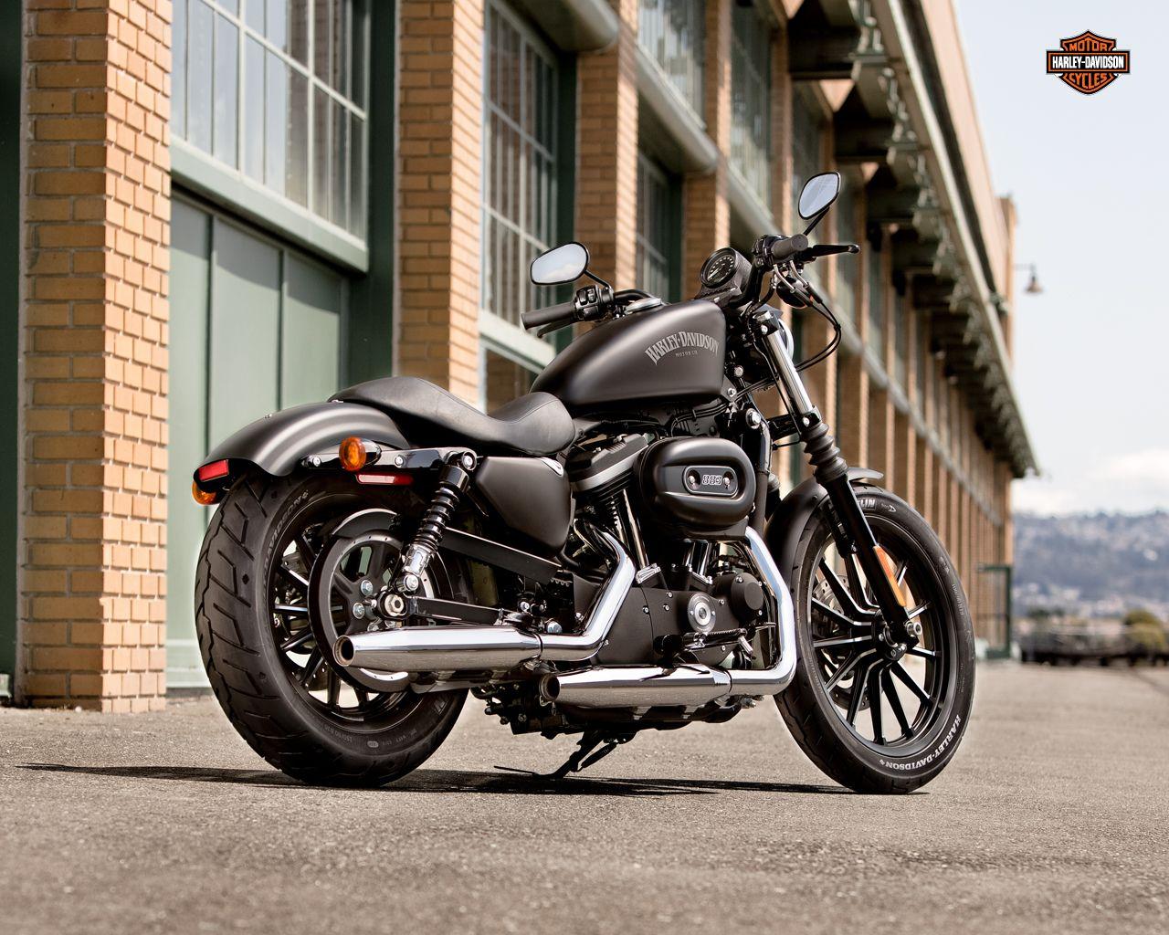 1280x1024 HD Wallpaper Free Download: Harley Davidson Sportster Iron 883 Wallpaper Picture