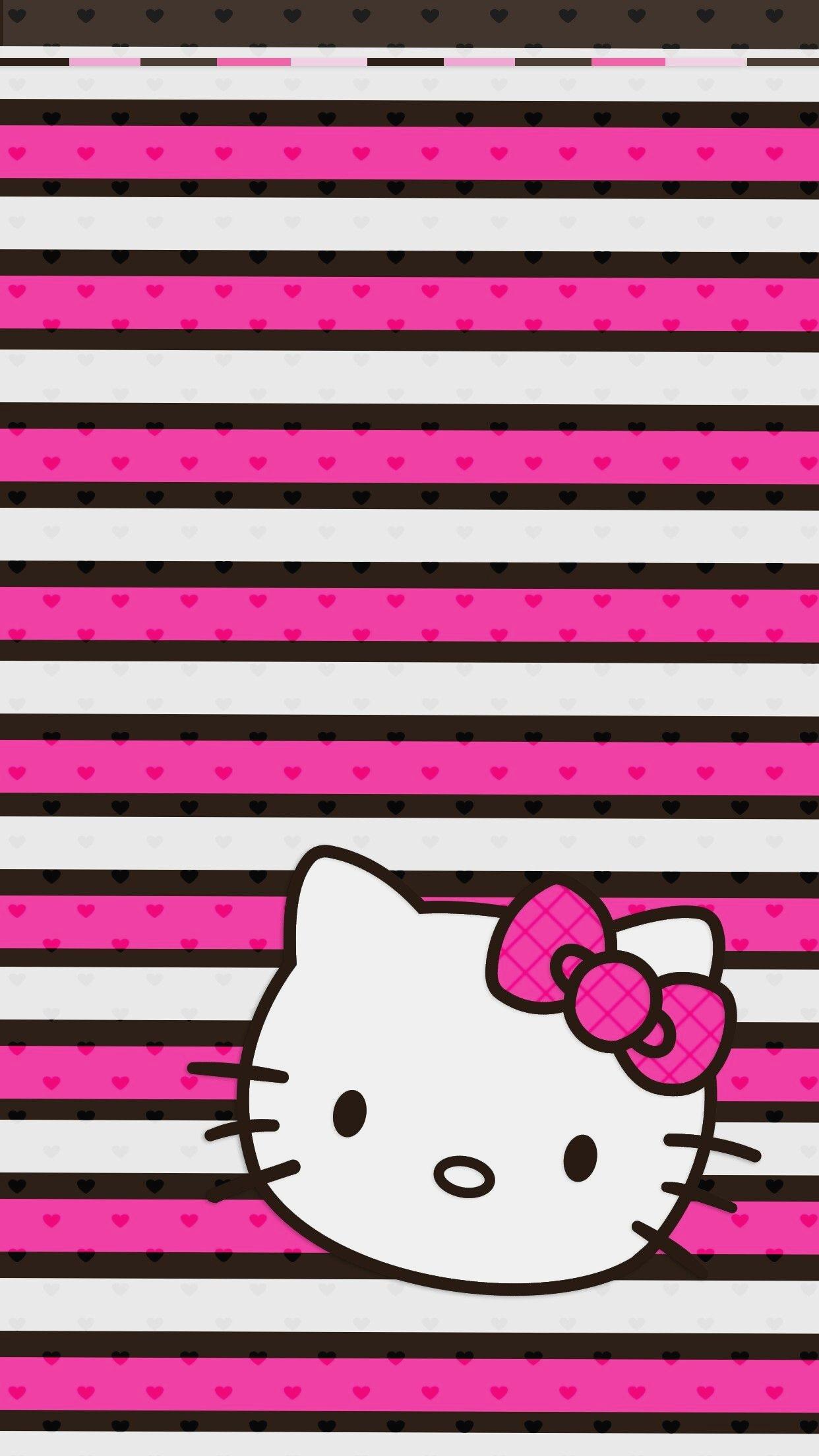 1242x2208 Background 3D Hello Kitty Wallpaper Download