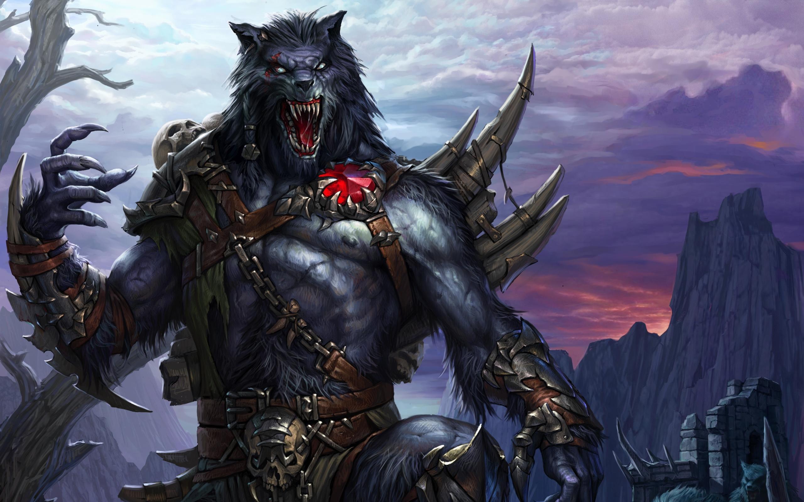 2560x1600 Werewolf Wallpaper 4k for Android