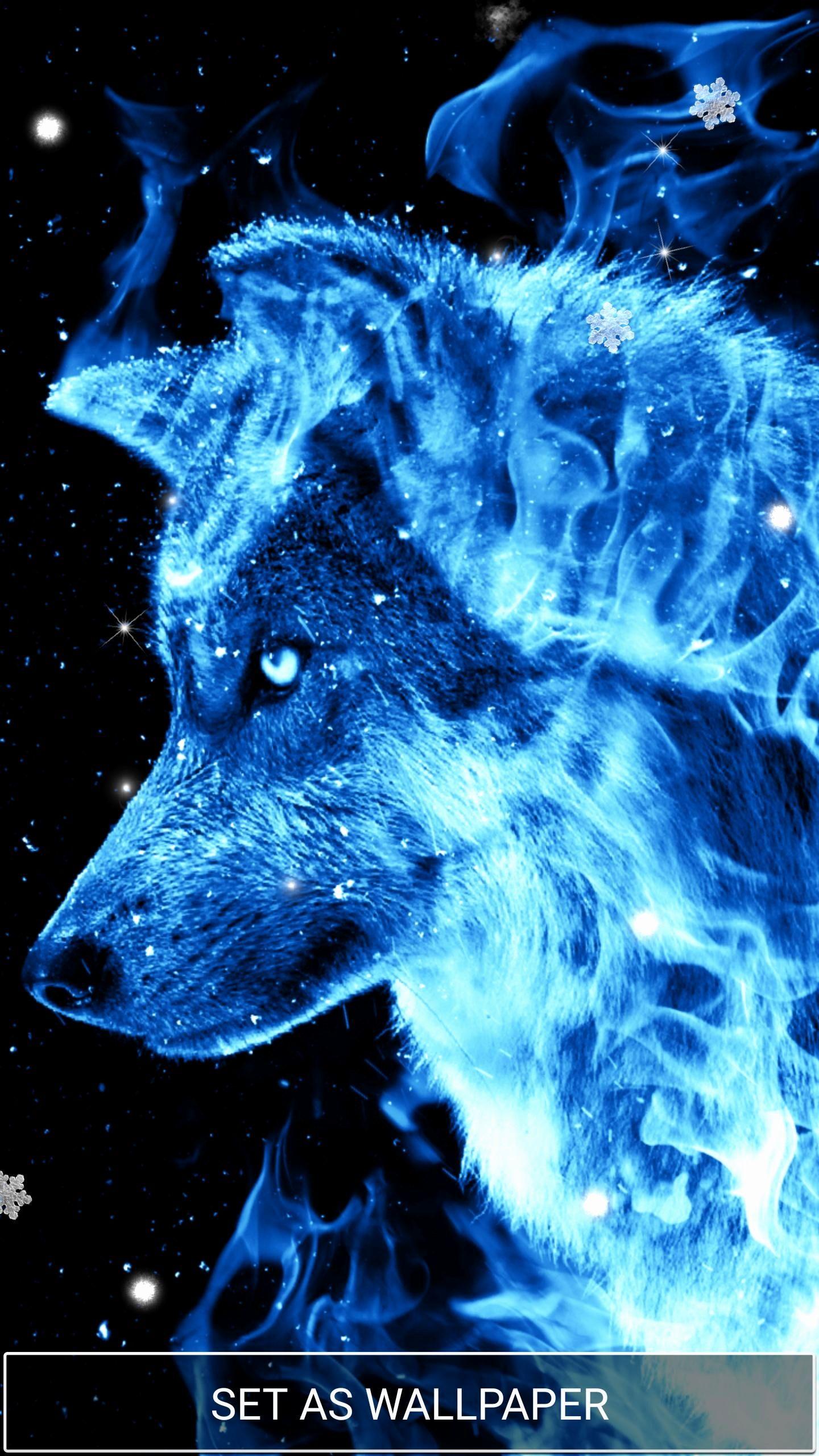 1440x2560 Fire Wolf Wallpaper Beautiful Ice Fire Wolf Wallpaper for android Apk Download This Year of The Hudson