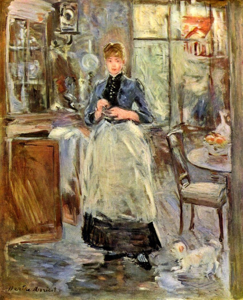 850x1050 In the Dining Room Berthe Morisot on USEUM