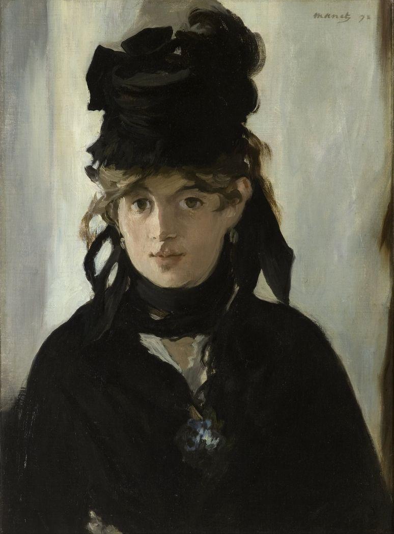 774x1050 Berthe Morisot with a Bouquet of Violets Edouard Manet on USEUM