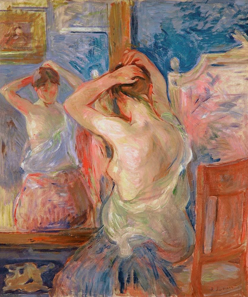 836x1000 Devant la psyché Morisot as art print or hand painted oil