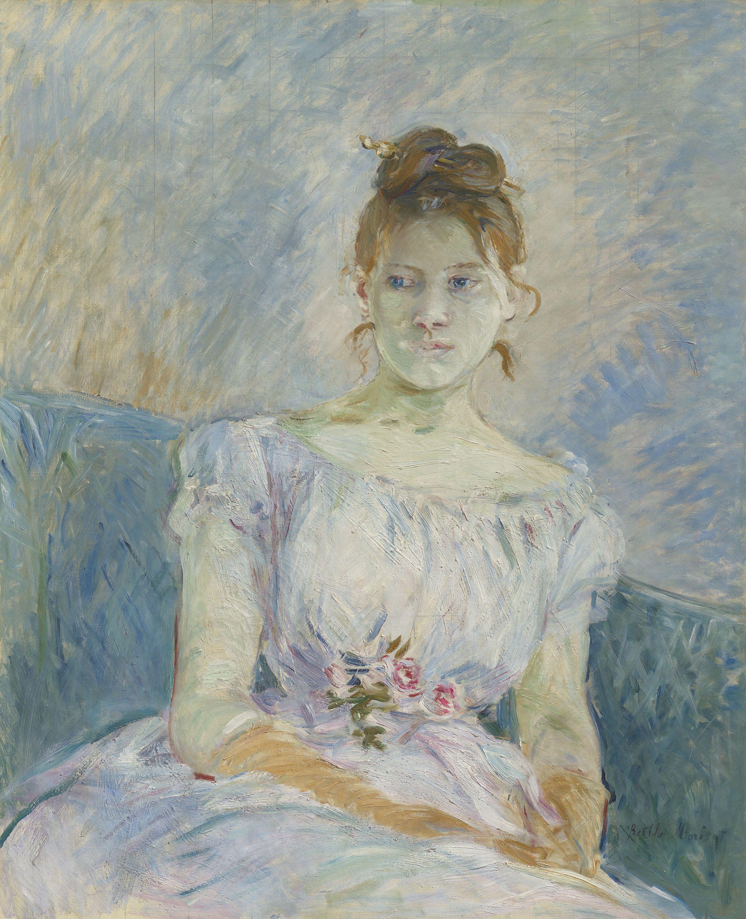 2596x3200 Berthe Morisot (1841 1895). Paule Gobillard En Robe De Bal. Late 19th Century, Paintings. Christie's. Berthe Morisot, Morisot, Art