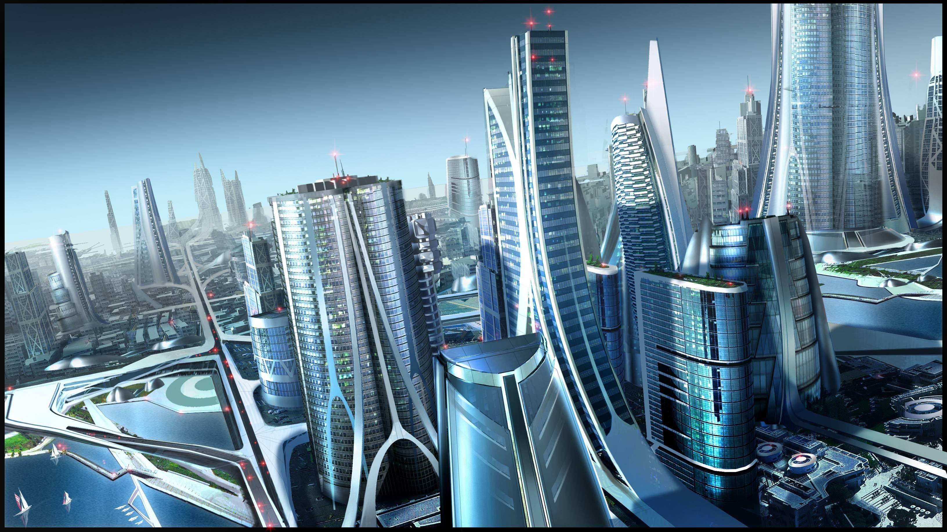3264x1836 Future City wallpaper, Multi Monitor, HQ Future City pictureK Wallpaper 2019