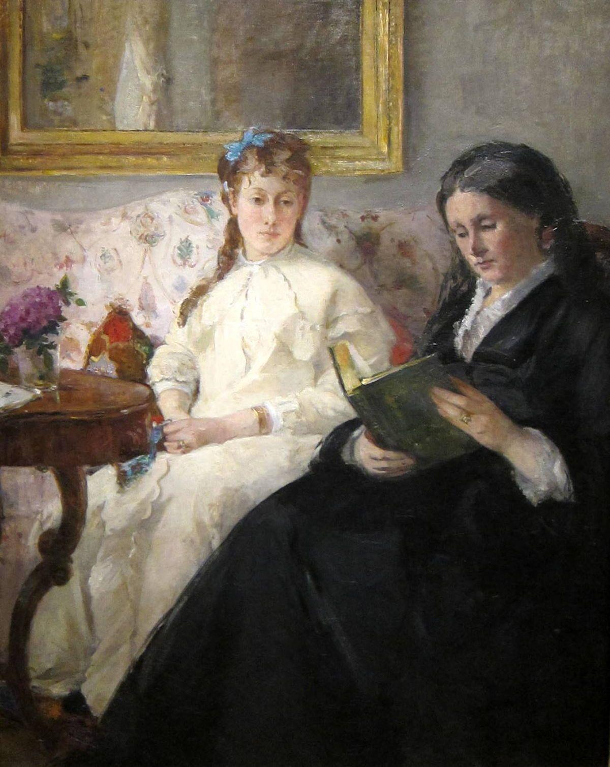 1200x1509 Female Impressionism by Berthe Morisot. Article on ArtWizard