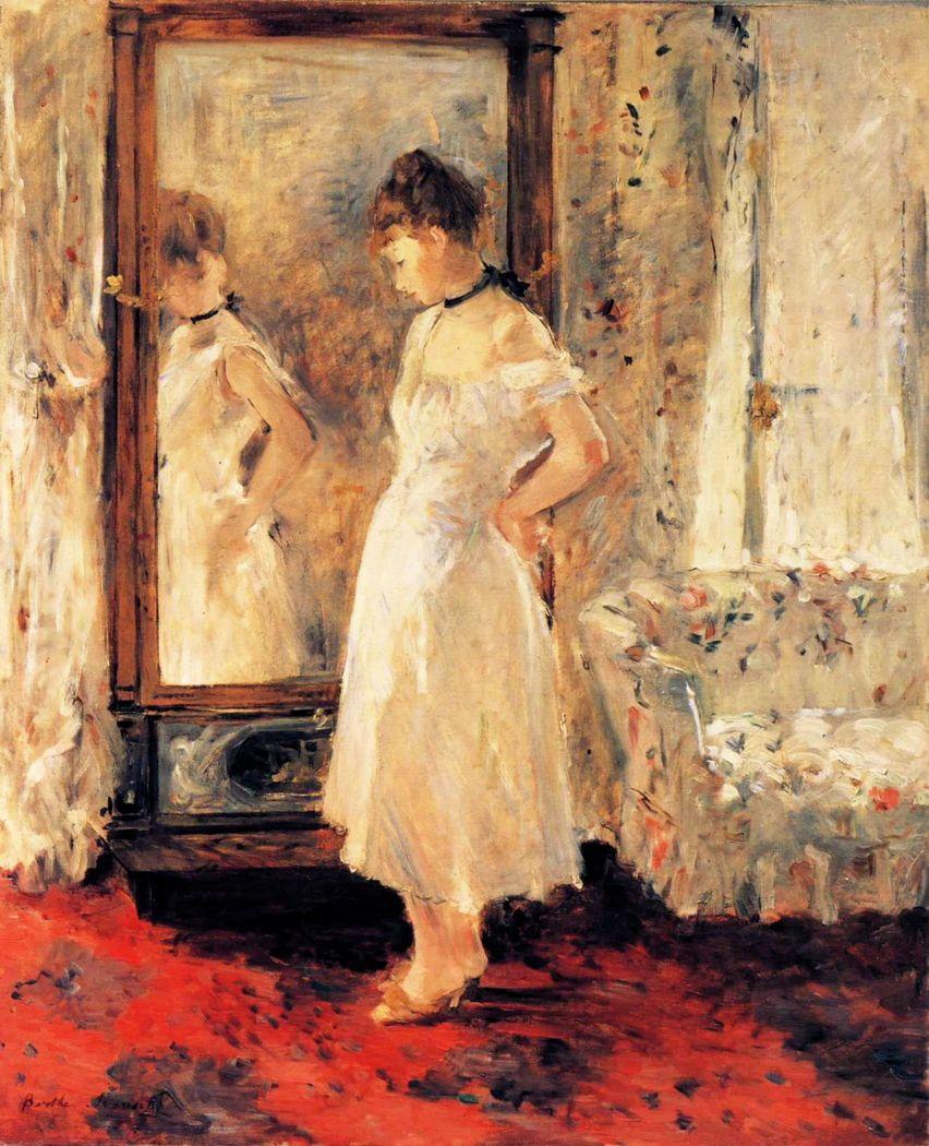 852x1050 The Psyche Mirror Berthe Morisot on USEUM