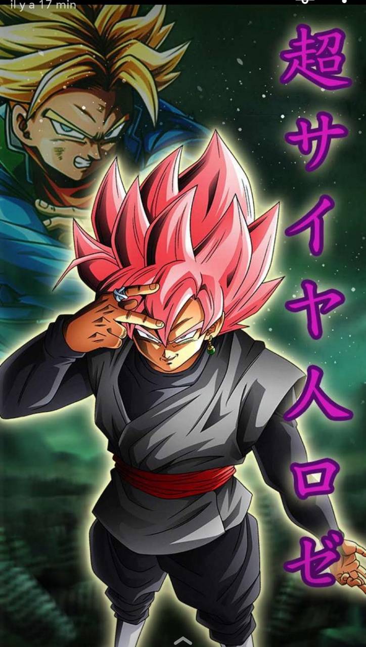 724x1280 Black goku wallpaper