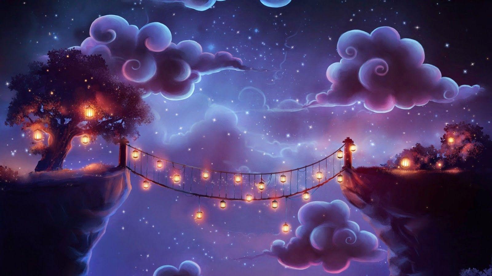 1600x900 Cute Bridge Wallpaper For Girls