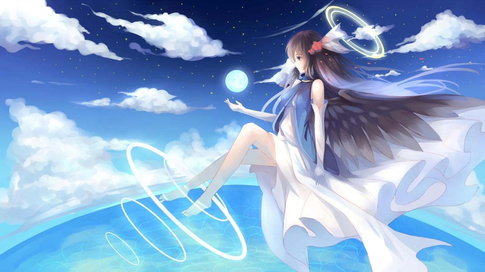 1600x900 Anime Girl wallpaper 1600x900 desktop background