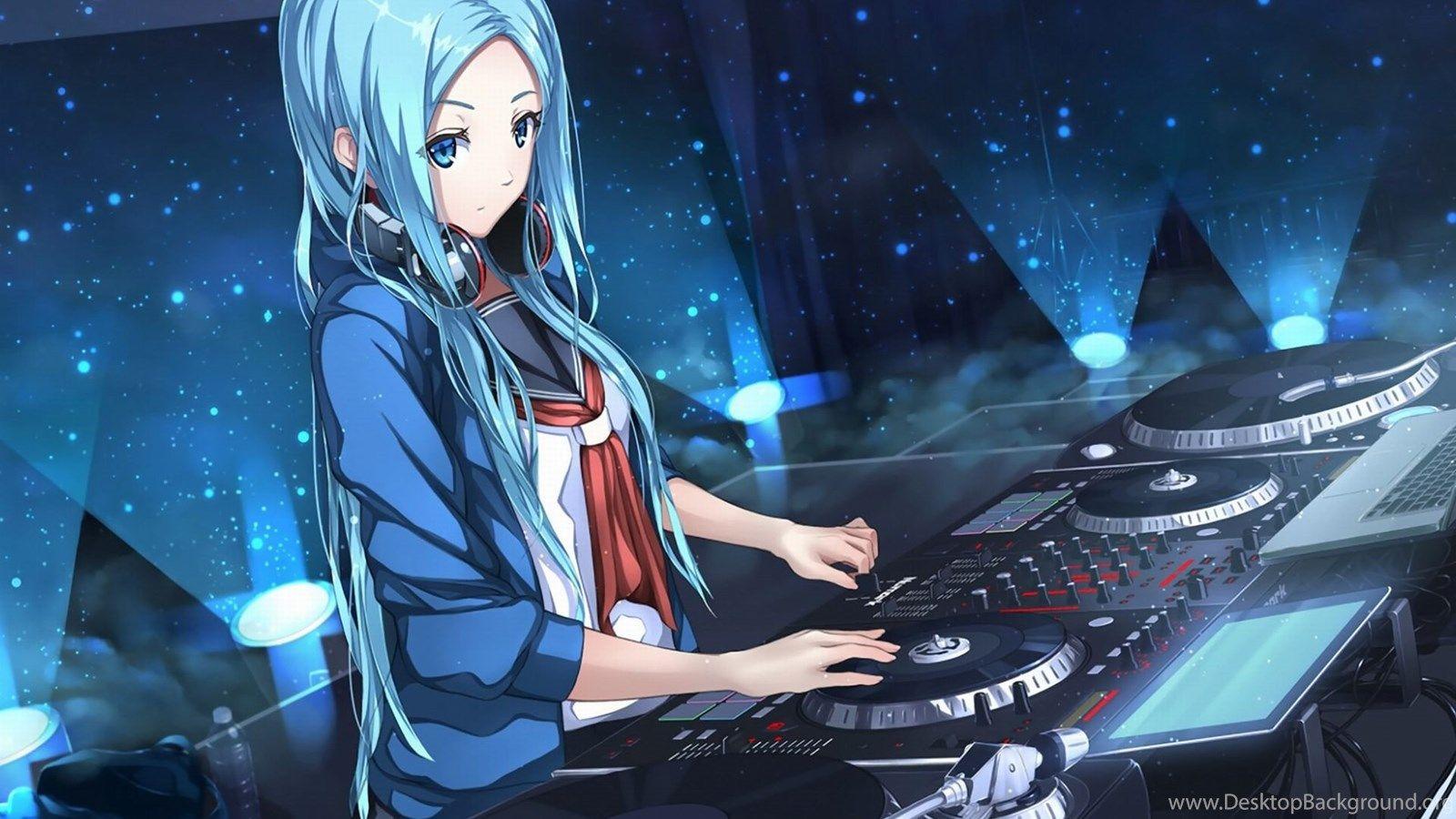 1600x900 Dj Anime Girl Wallpaper HD For Desktop Of Nightcore Fondos De Pantalla HD 4k HD Wallpaper
