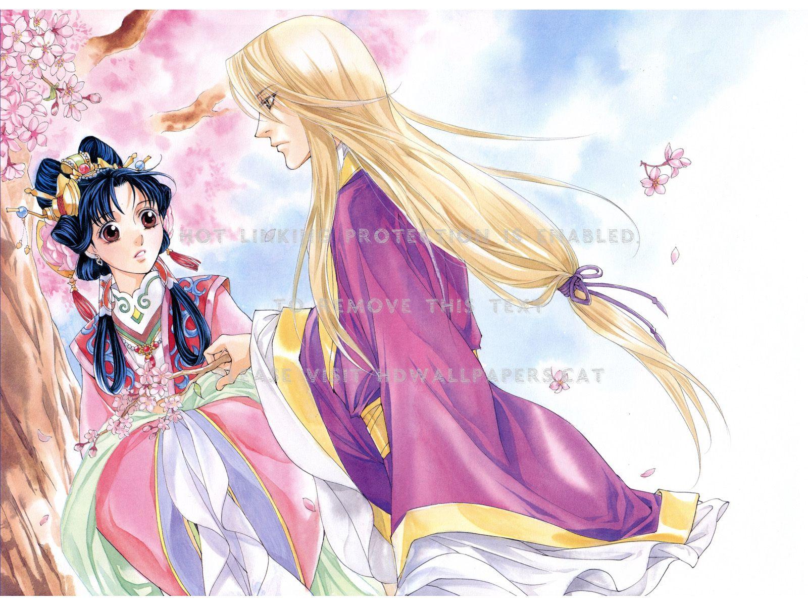 1600x1200 saiunkoku monogatari shojo manga romance