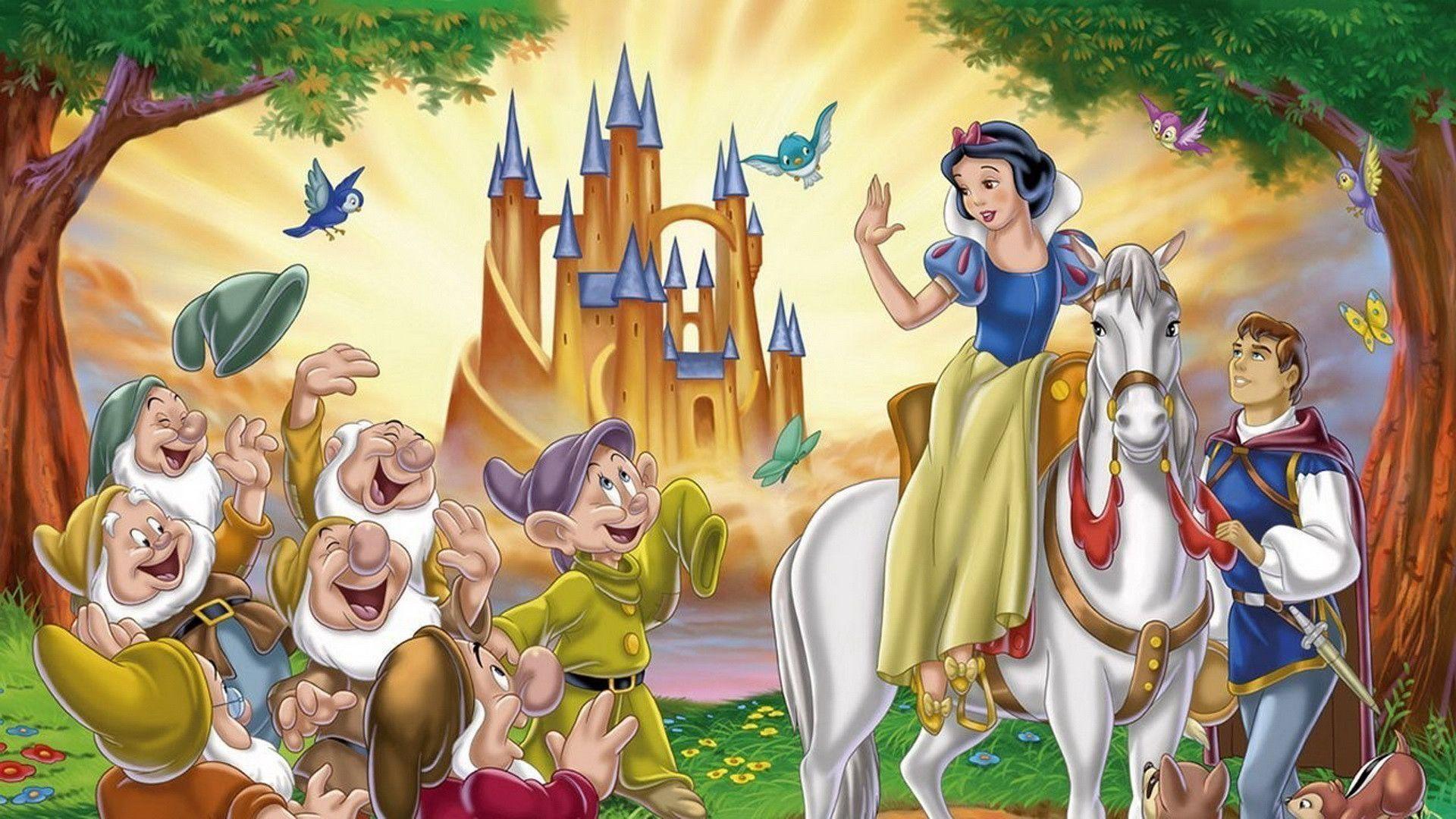 1920x1080 Snow White Wallpaper