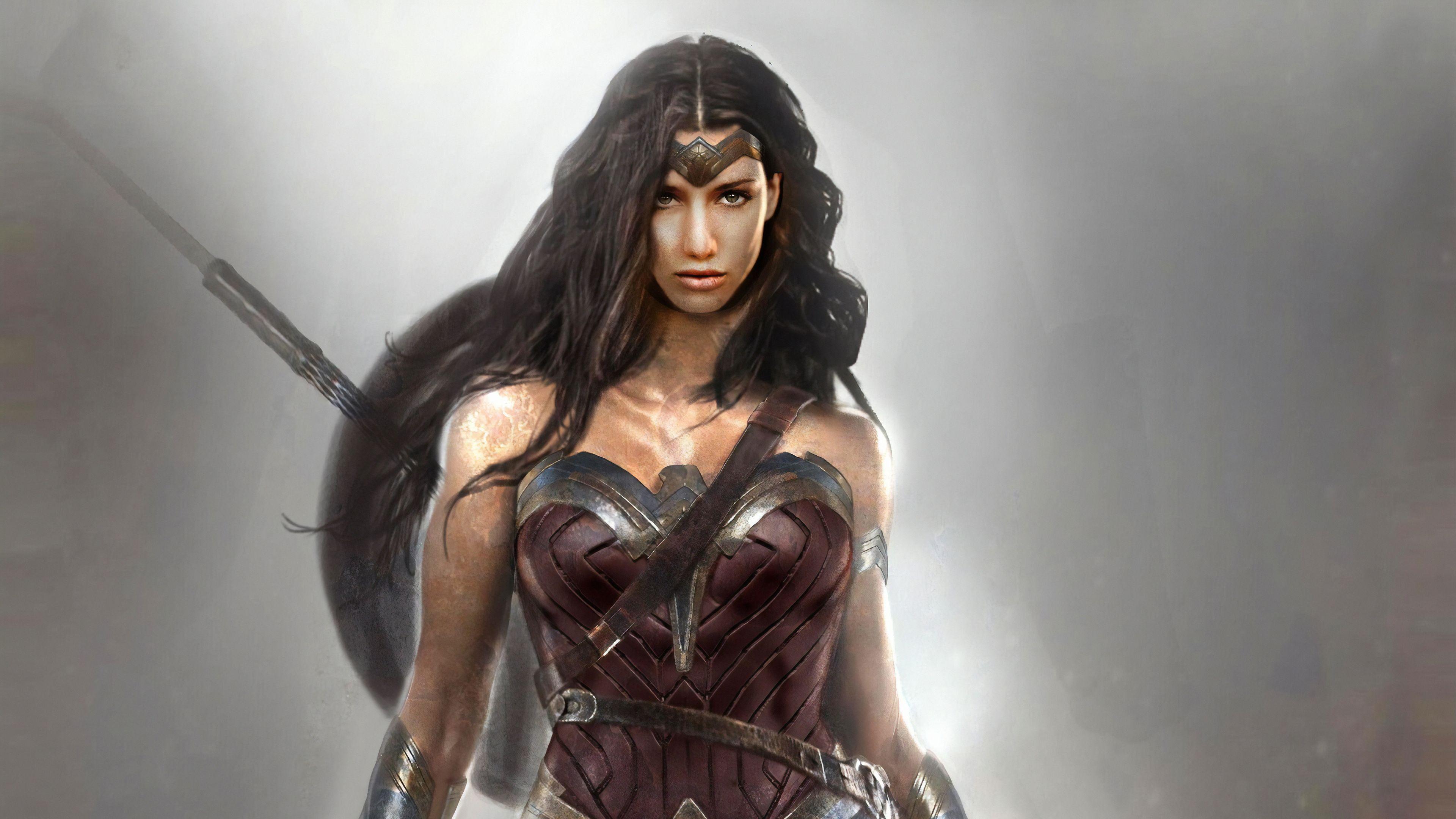 3840x2160 Wallpaper 4k Wonder Woman New Art 4k Wallpaper, Artwork Wallpaper, Digital Art Wallpaper, Hd Wallpaper, Superheroes Wallpaper, Wonder Woman Wallpaper