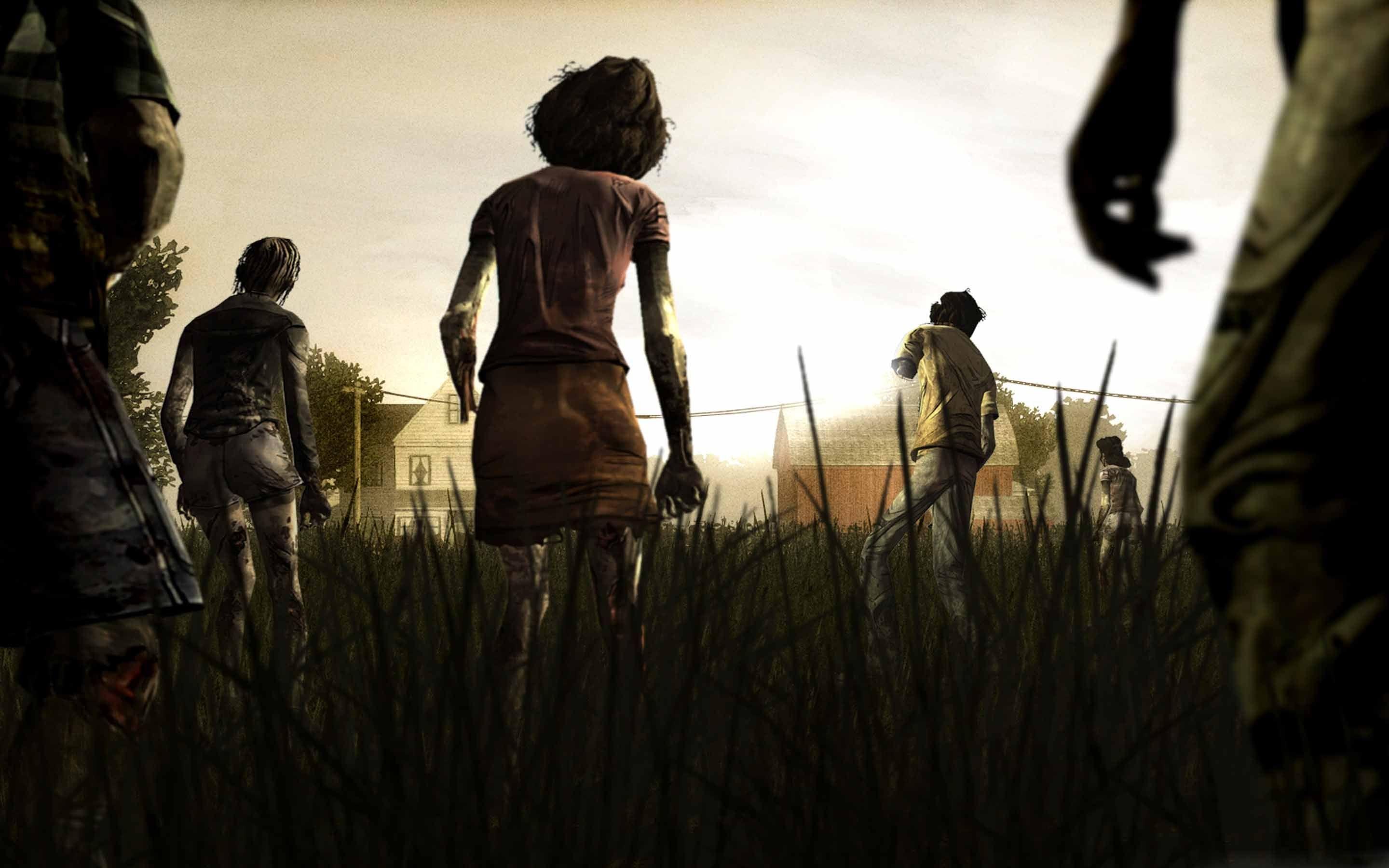 2880x1800 The Walking Dead MacBook Air Wallpaper Download
