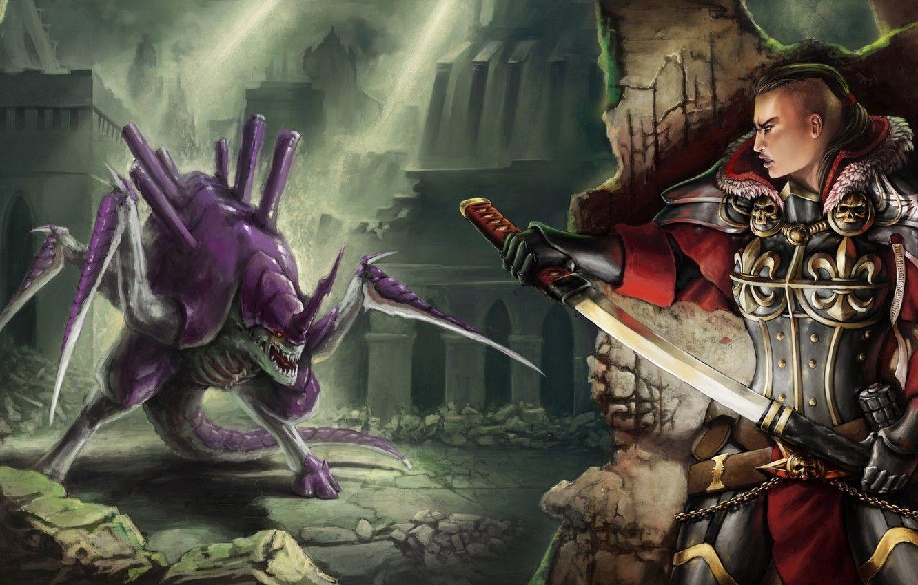 1332x850 Wallpaper armor, samurai, sci fi image for desktop, section рендеринг