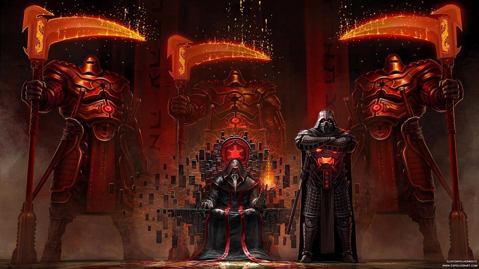 1600x900 Star Wars Samurai Wallpaper
