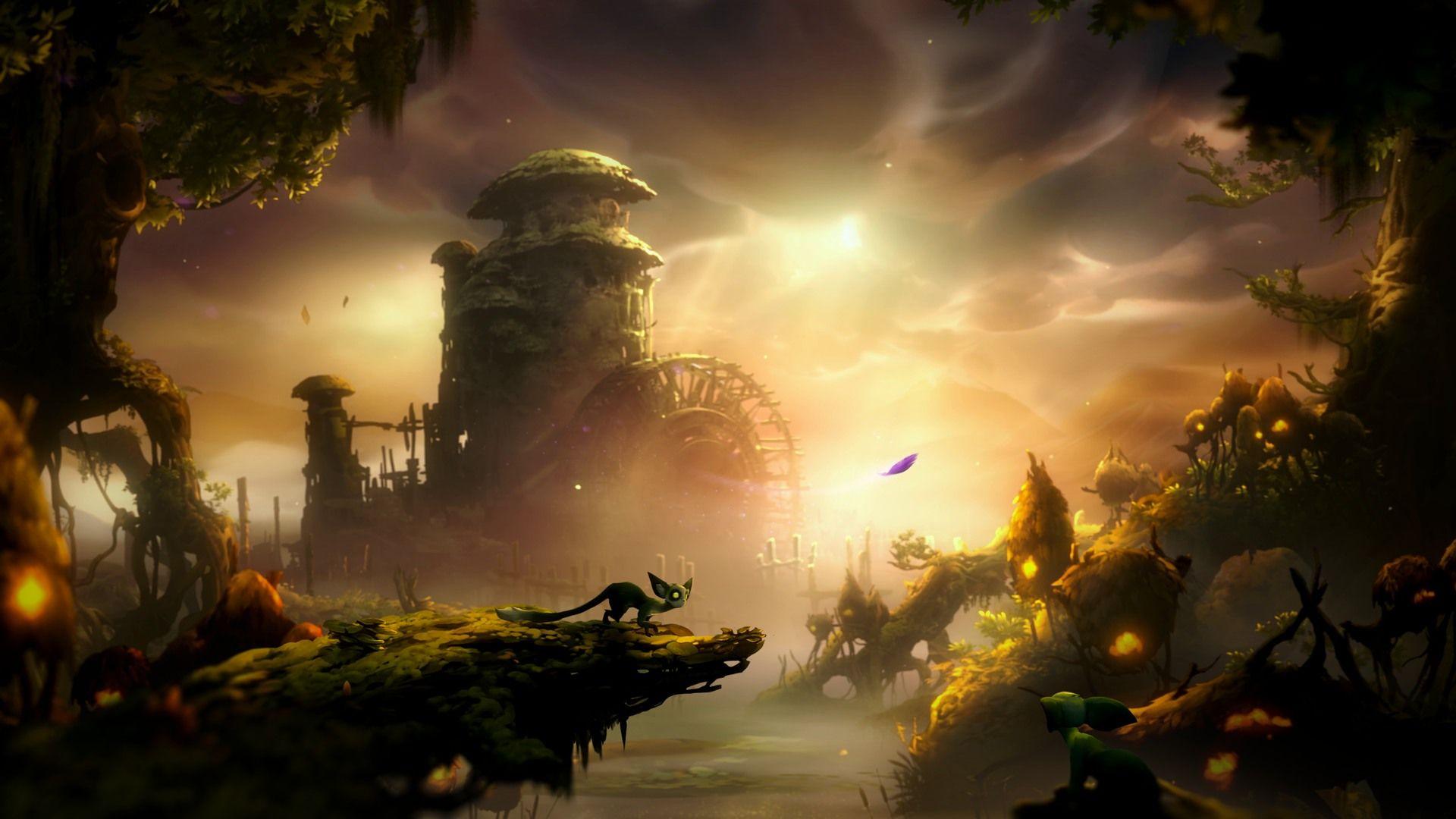1920x1080 Wallpaper from Ori and the Blind Forest
