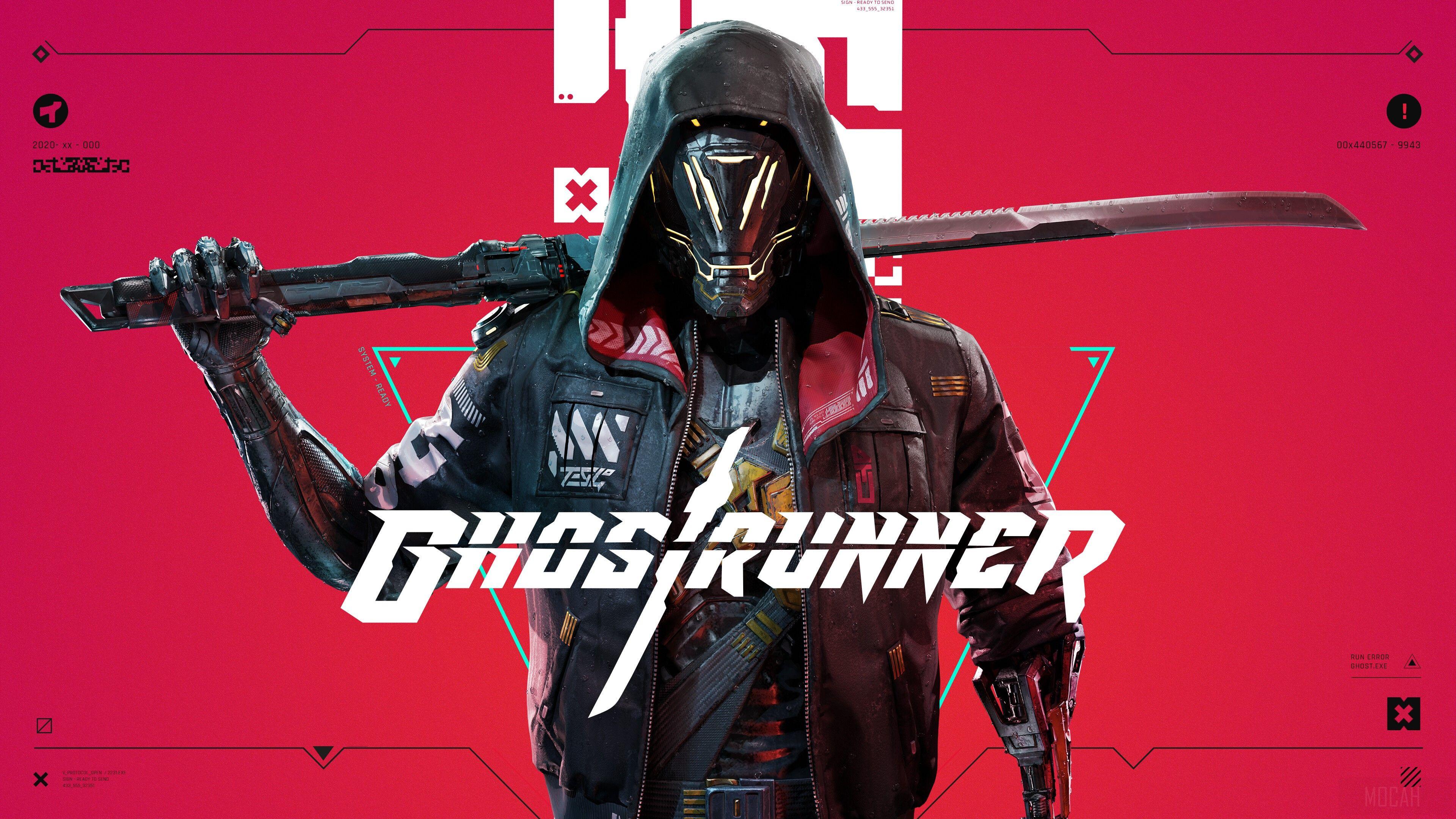 3840x2160 Ghostrunner, Katana, Sword, Video Game, Sci Fi, Cyberpunk, Samurai 4k Wallpaper