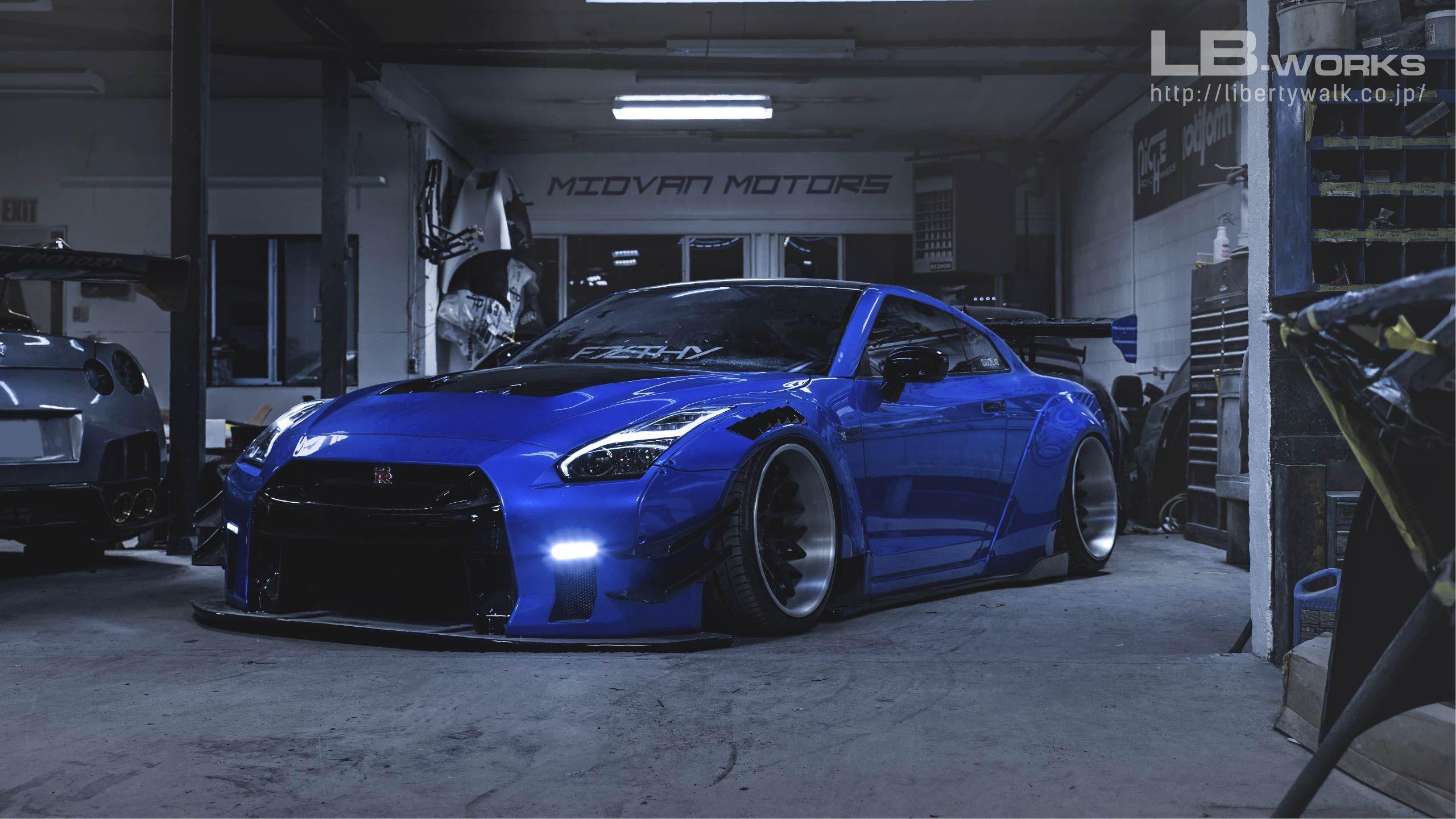 2560x1440 LB WORKS NISSAN GT R R35 Type 2. Liberty Walk. リバティーウォーク
