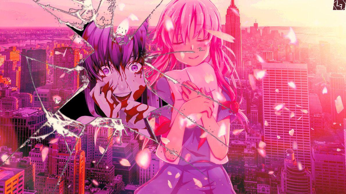 1191x670 Mirai Nikki Yuno Wallpaper By Le Faul