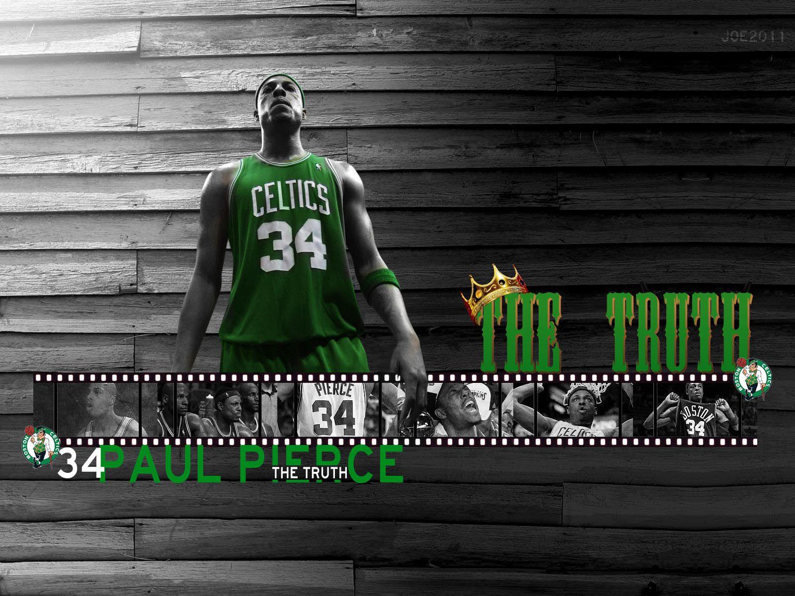 1600x1200 Paul Pierce Boston Celtic Player Wallpaper
