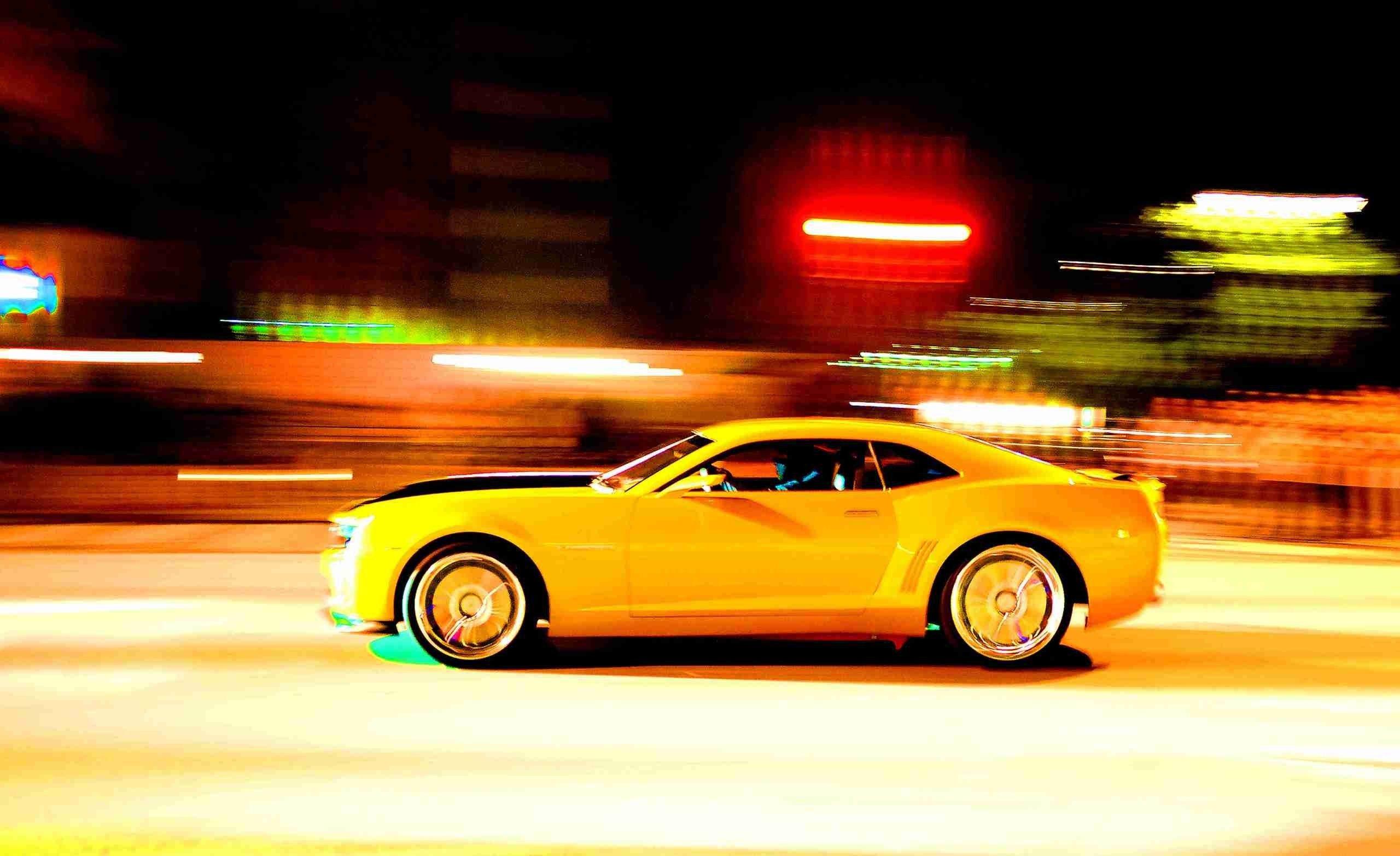 2560x1565 Transformers movies cars bumblebee chevrolet camaro yellow wallpaper