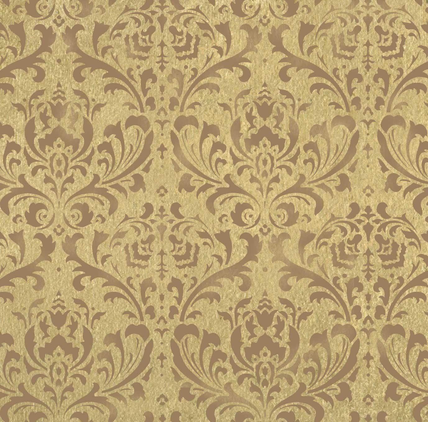 1377x1359 Brocade Wallpaper Patterns
