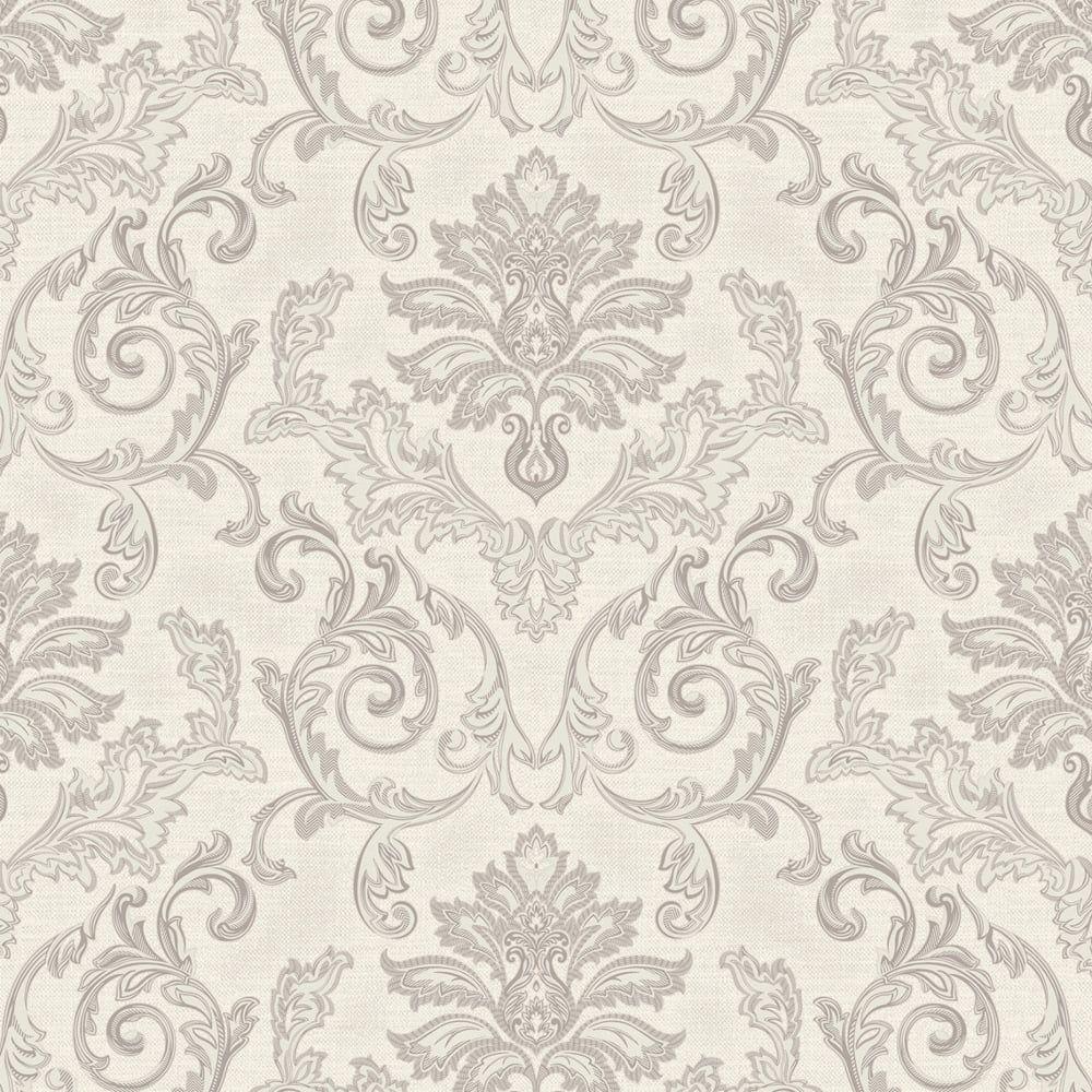 1000x1000 Grandeco Estelle Damask Pattern Wallpaper Glitter Motif Suede Textured A17803. I Want Wallpaper