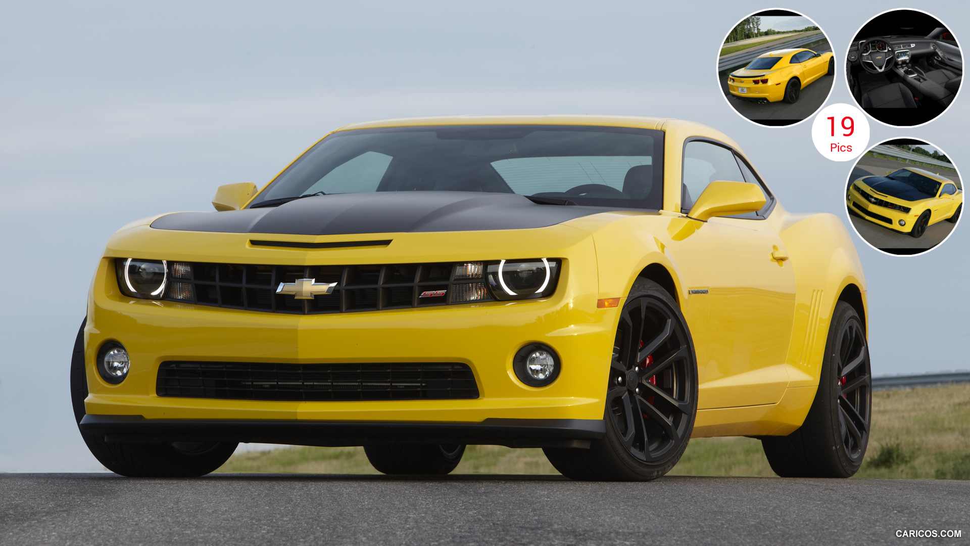 1920x1080 Chevrolet Camaro 1LE Yellow. HD Wallpaper
