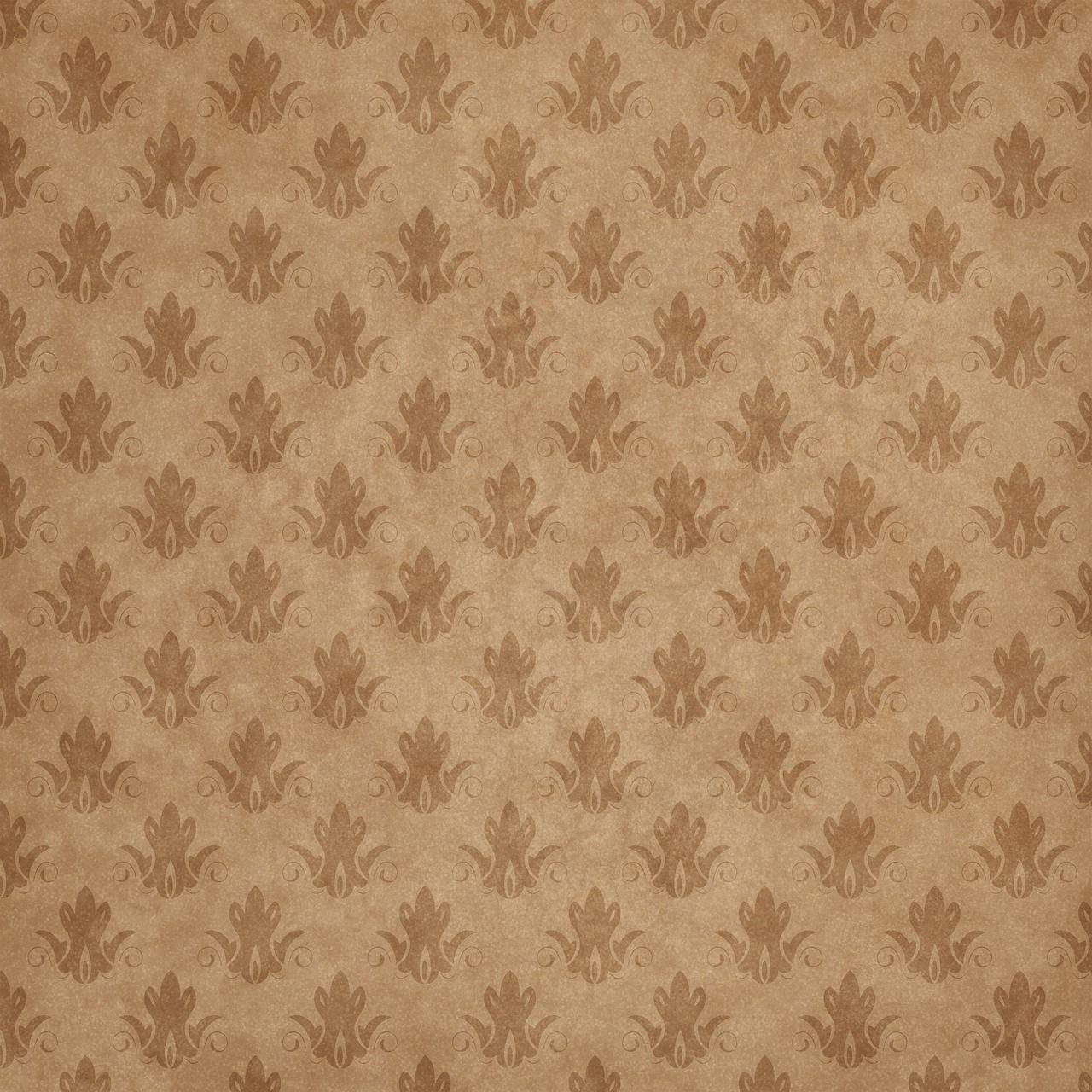 1280x1280 Damask Pattern Background
