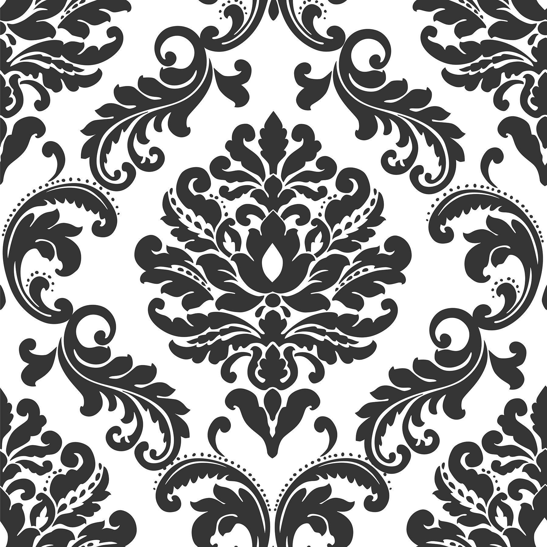 1800x1800 Damask Pattern Wallpaper