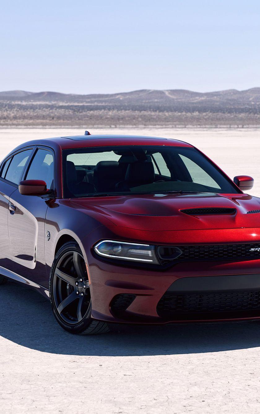 840x1336 Download Red, front, Dodge Charger SRT Hellcat, 2019 wallpaper, 840x iPhone iPhone 5S, iPhone 5C, iPod Touch